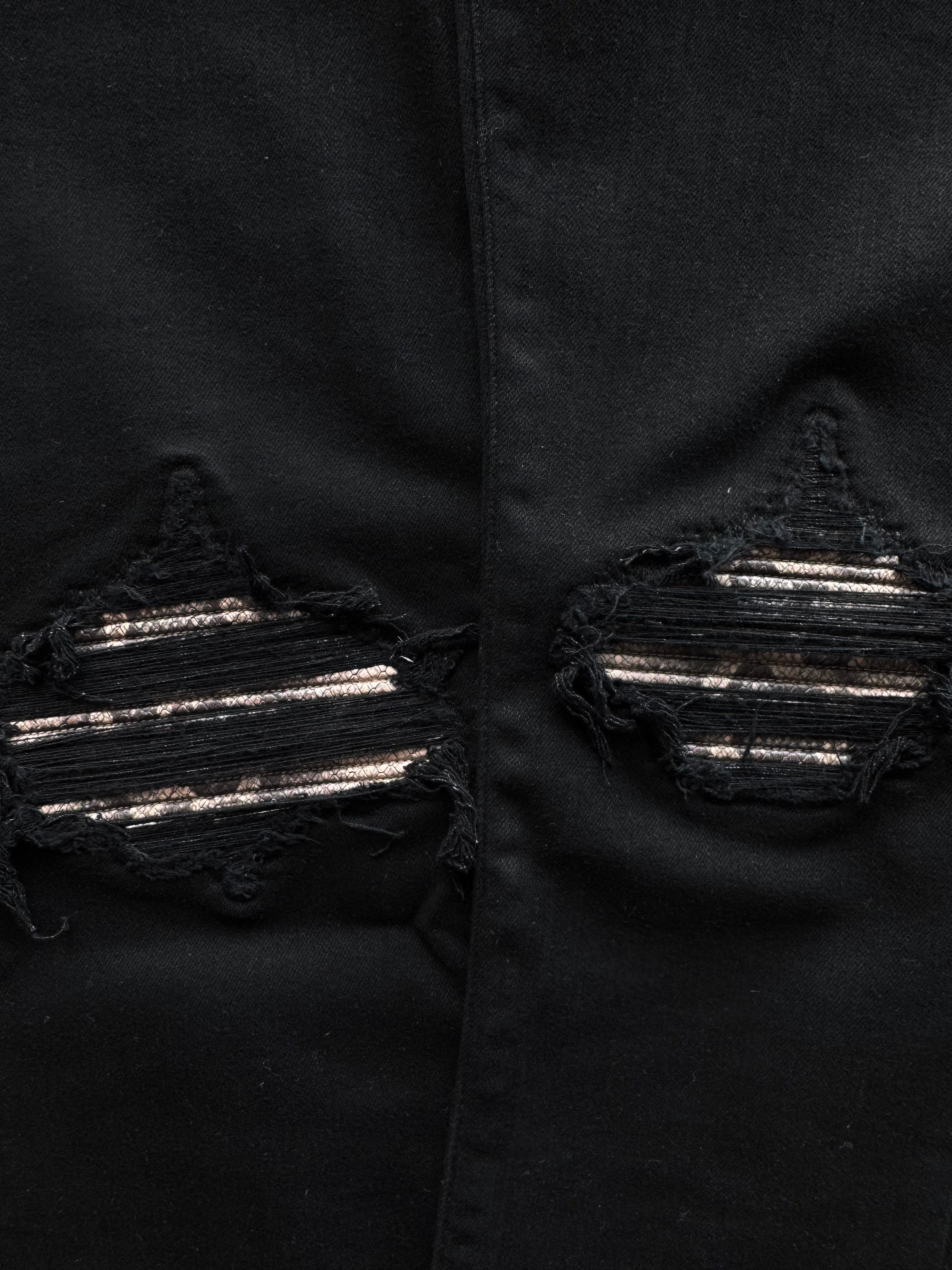 MX1 Snake Jean OD Black
