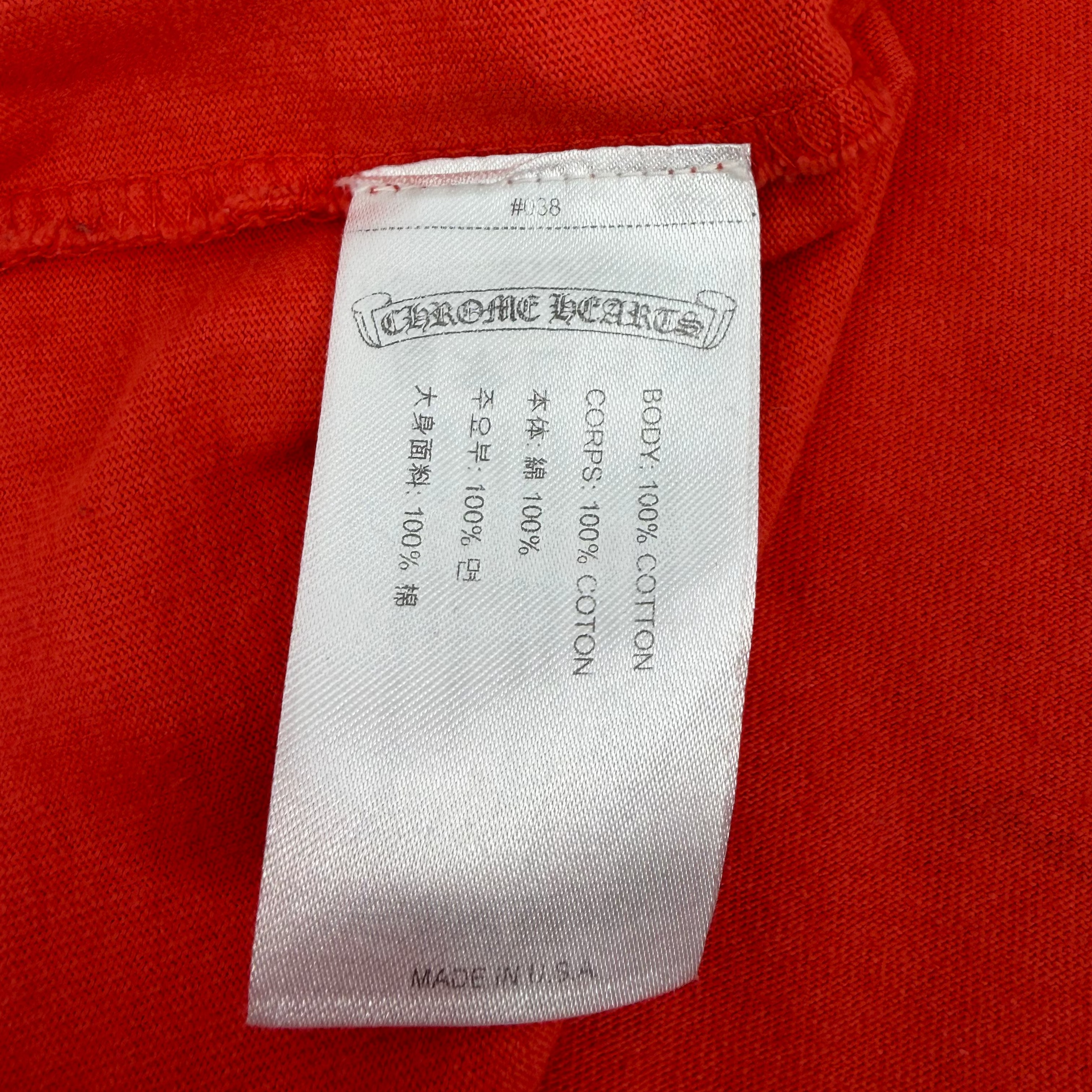 Matty Boy Sadistic Heart Orange Tee
