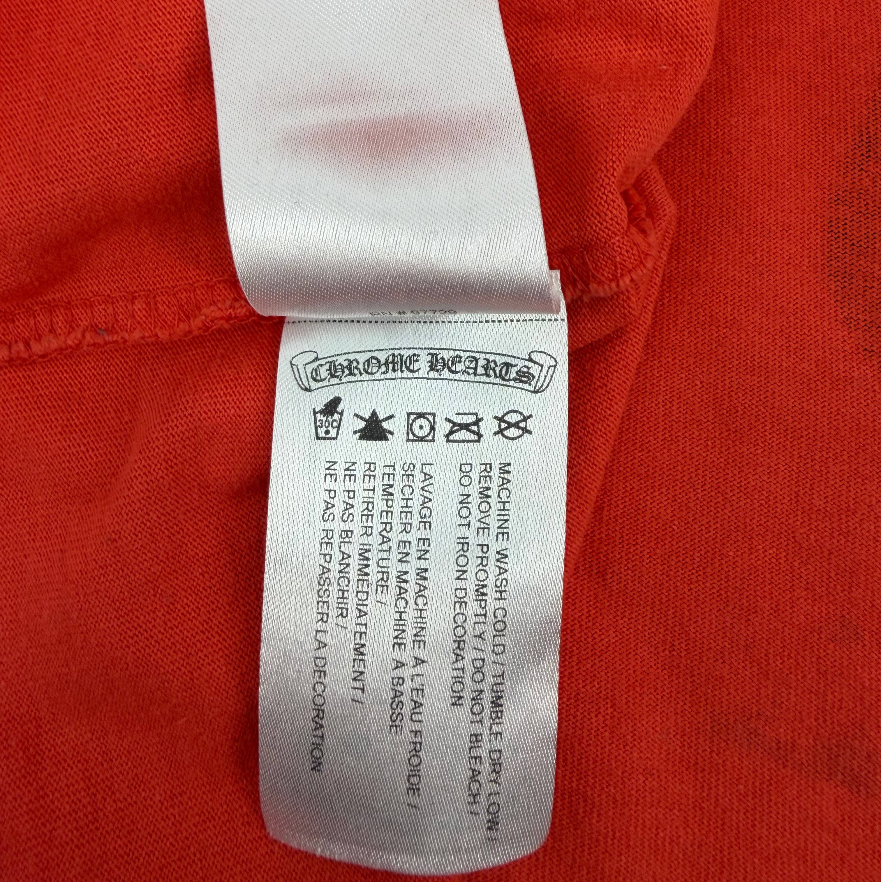 Matty Boy Sadistic Heart Orange Tee