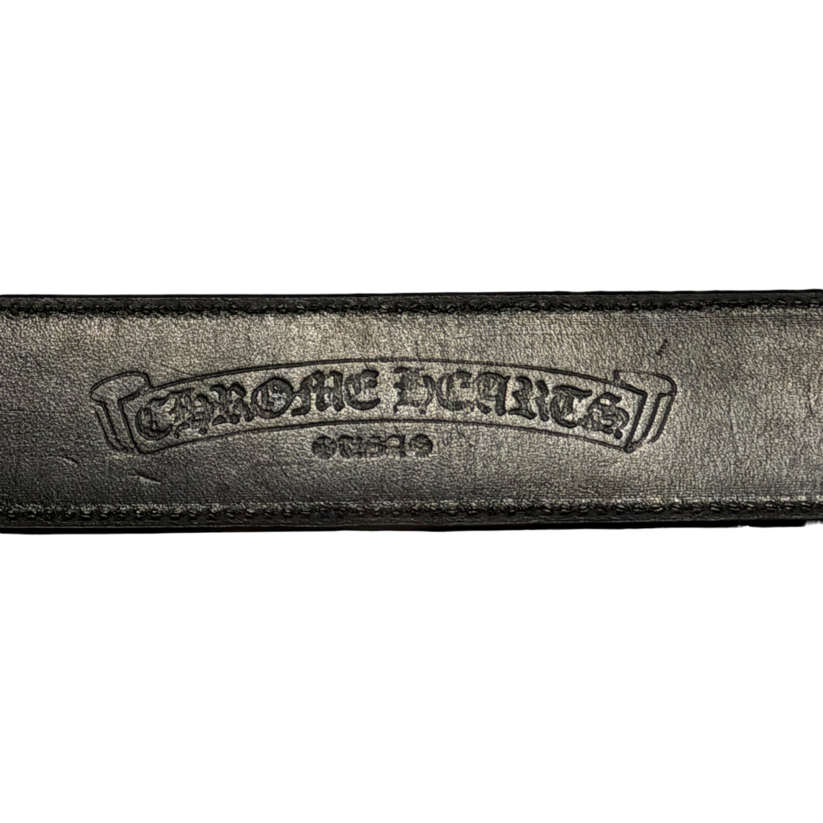 Red Cross Patch Belt With a Diamond Oval Buckle
