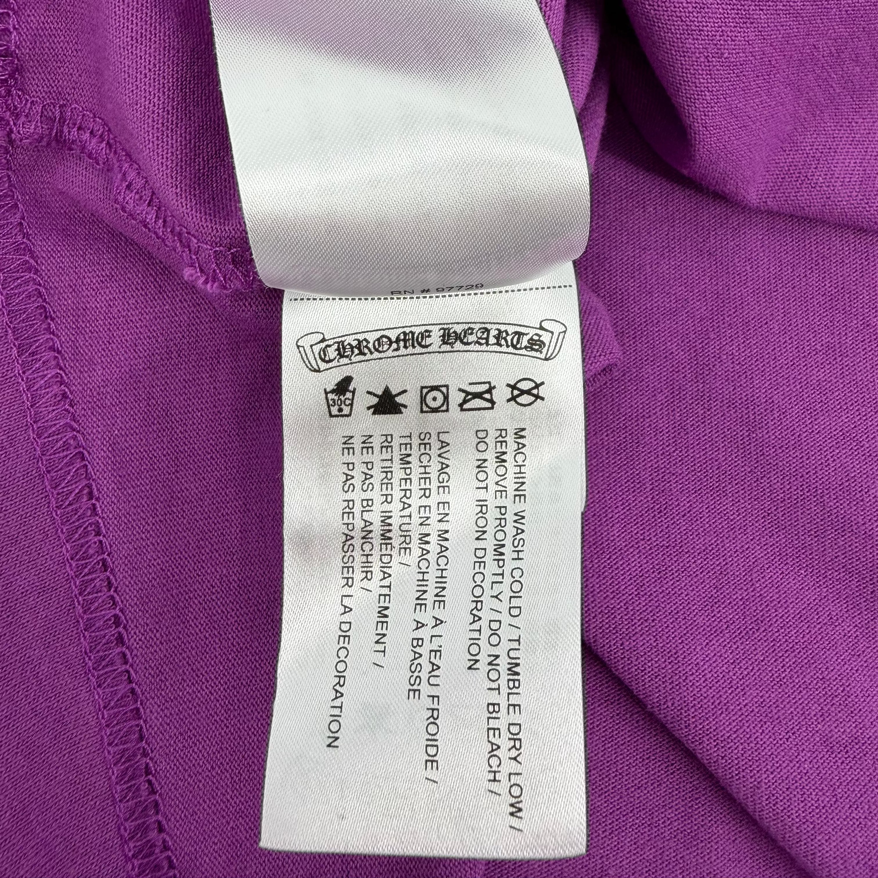 I Want More Not Less Purple Tee
