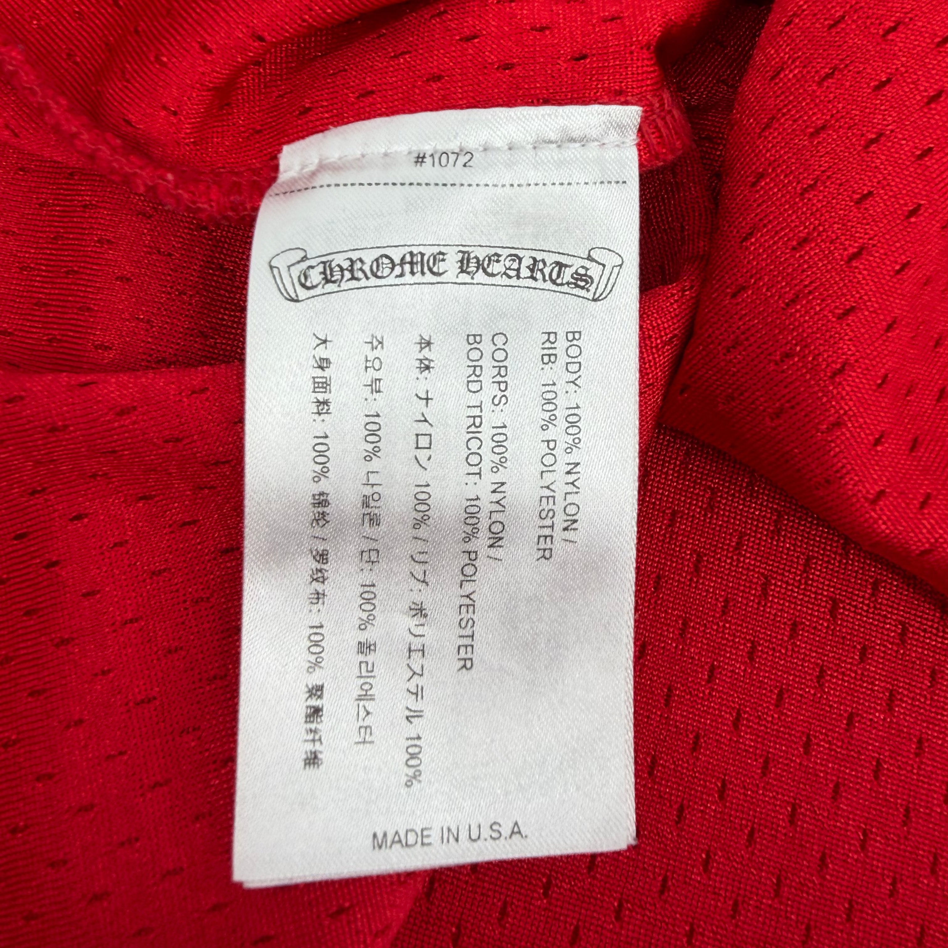 Matty Boy Mesh Red L/S Form Jersey