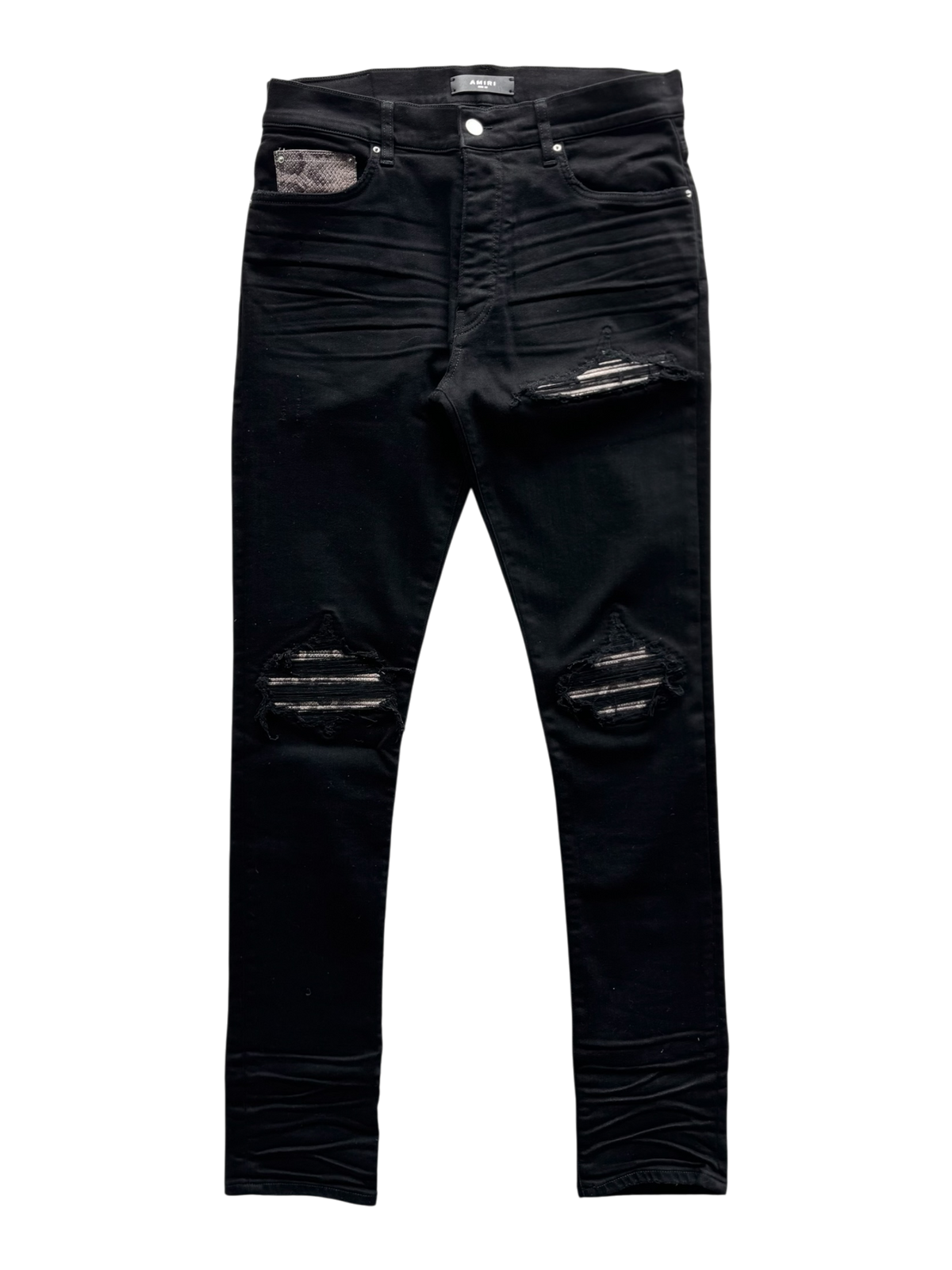 MX1 Snake Jean OD Black