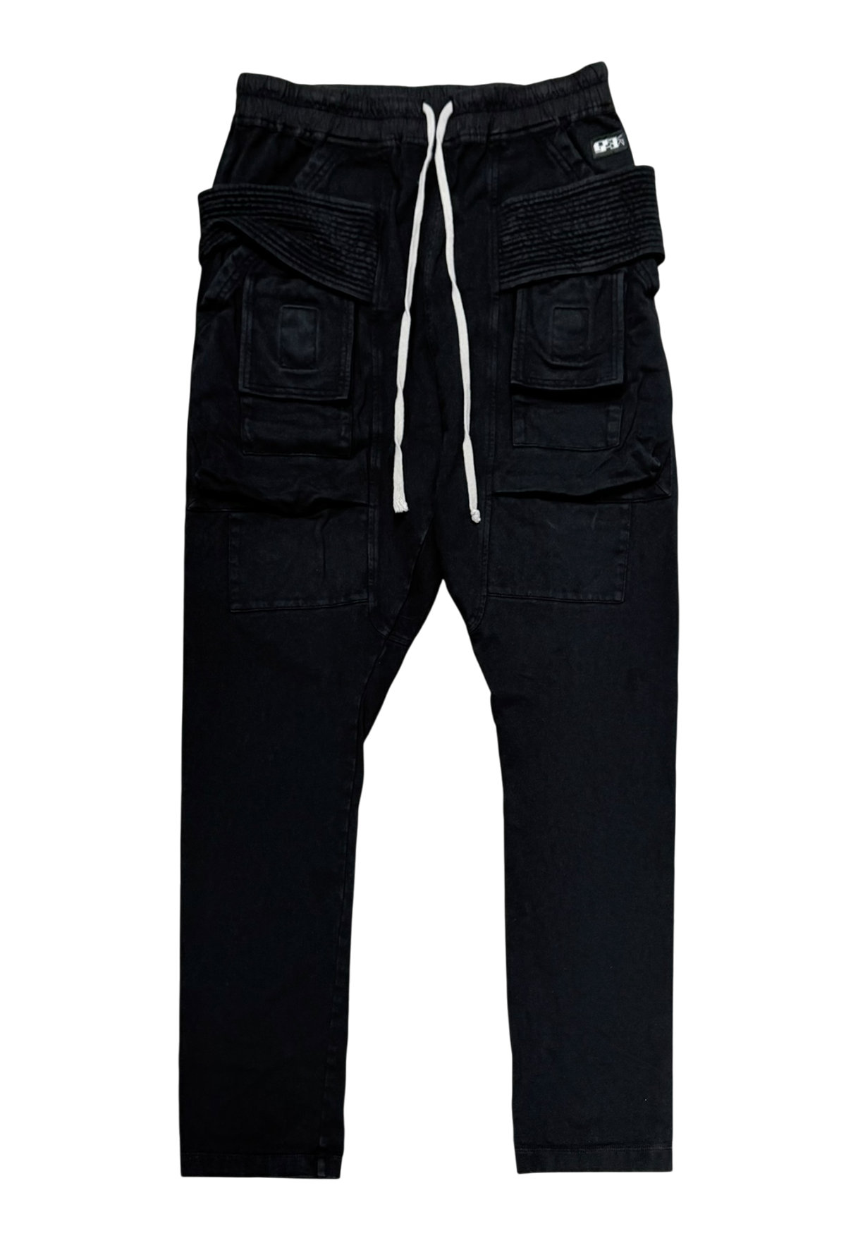 DRKSHDW Drawstring Creatch Cargo Pants 'Black'
