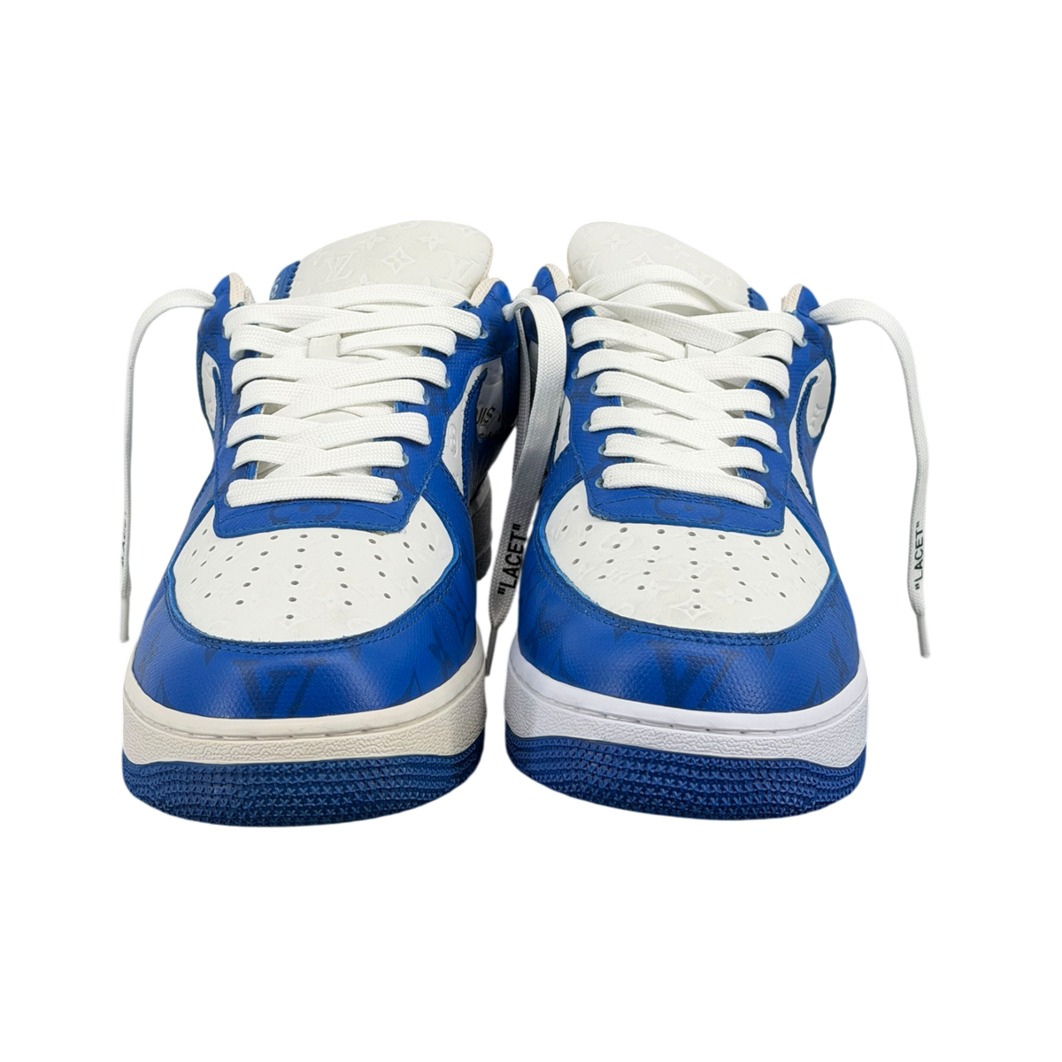 Louis Vuitton Air Force 1 Low By Virgil Abloh White Royal