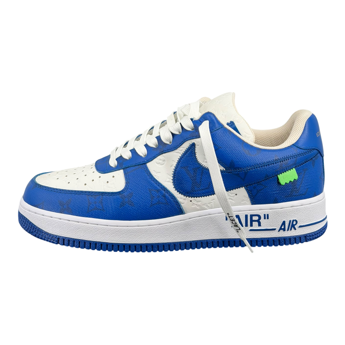 Louis Vuitton Air Force 1 Low By Virgil Abloh White Royal