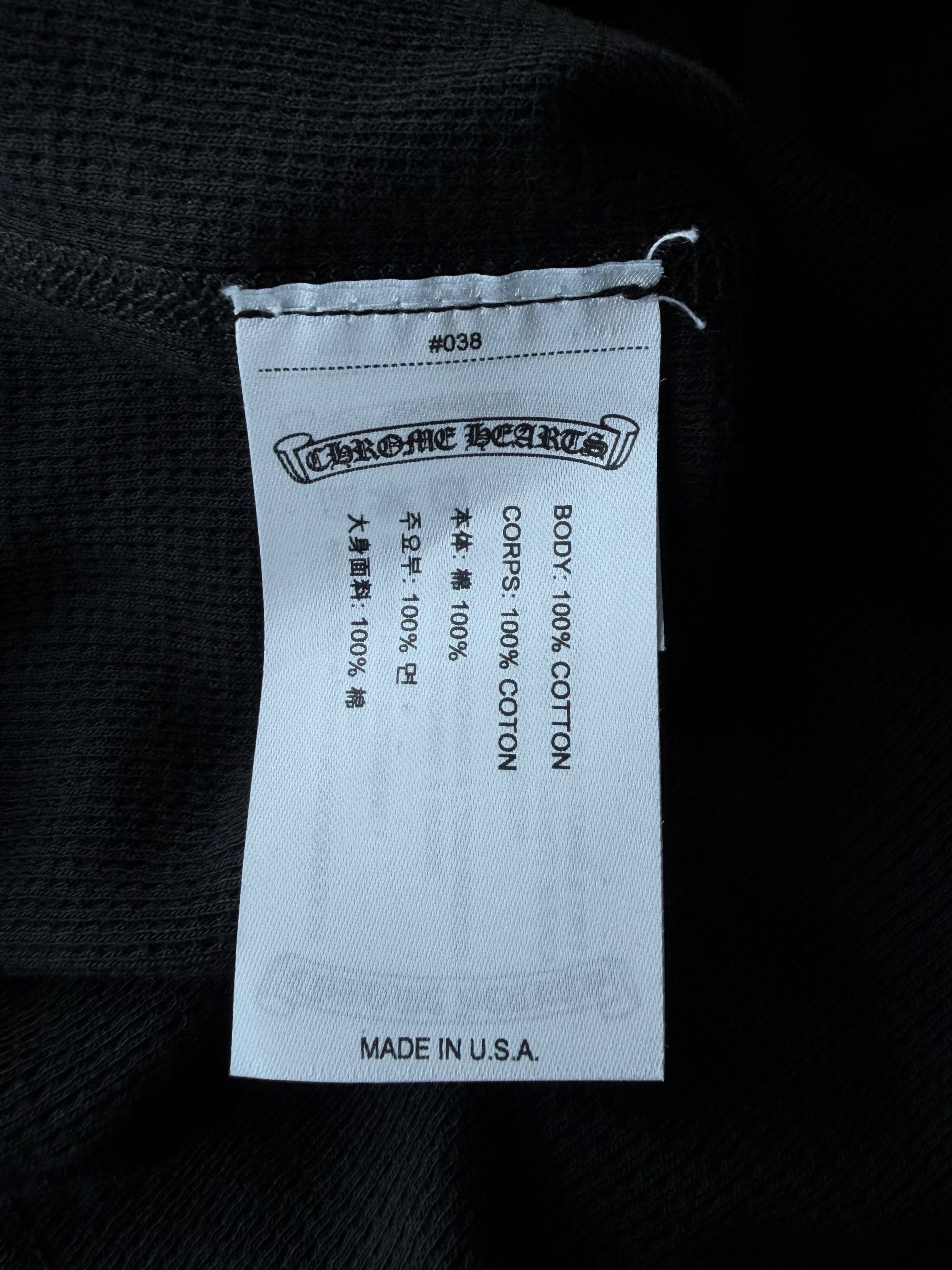 Script Logo Thermal Longsleeve T-Shirt Black