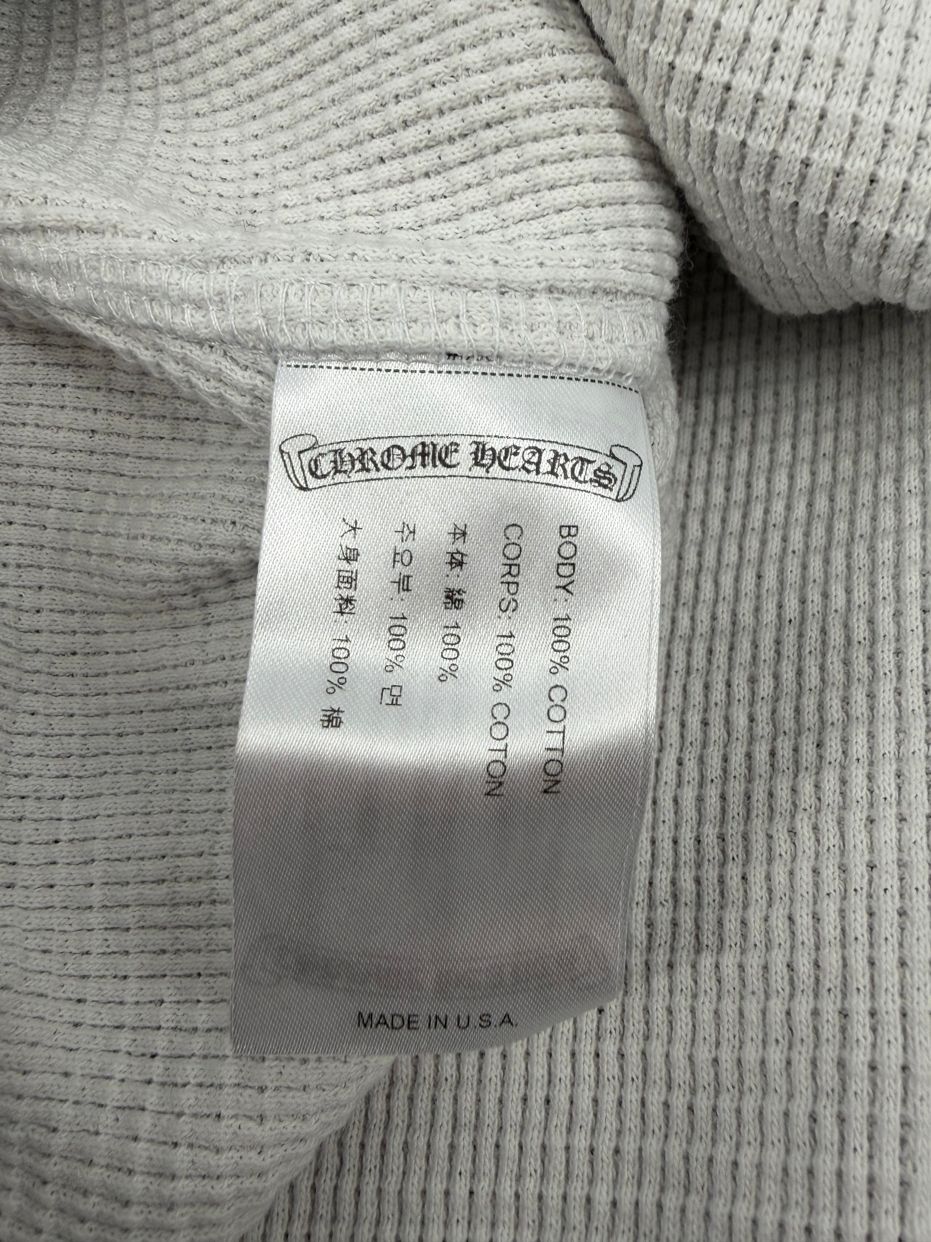 Chomper Vintage Thermal Zip Hoodie