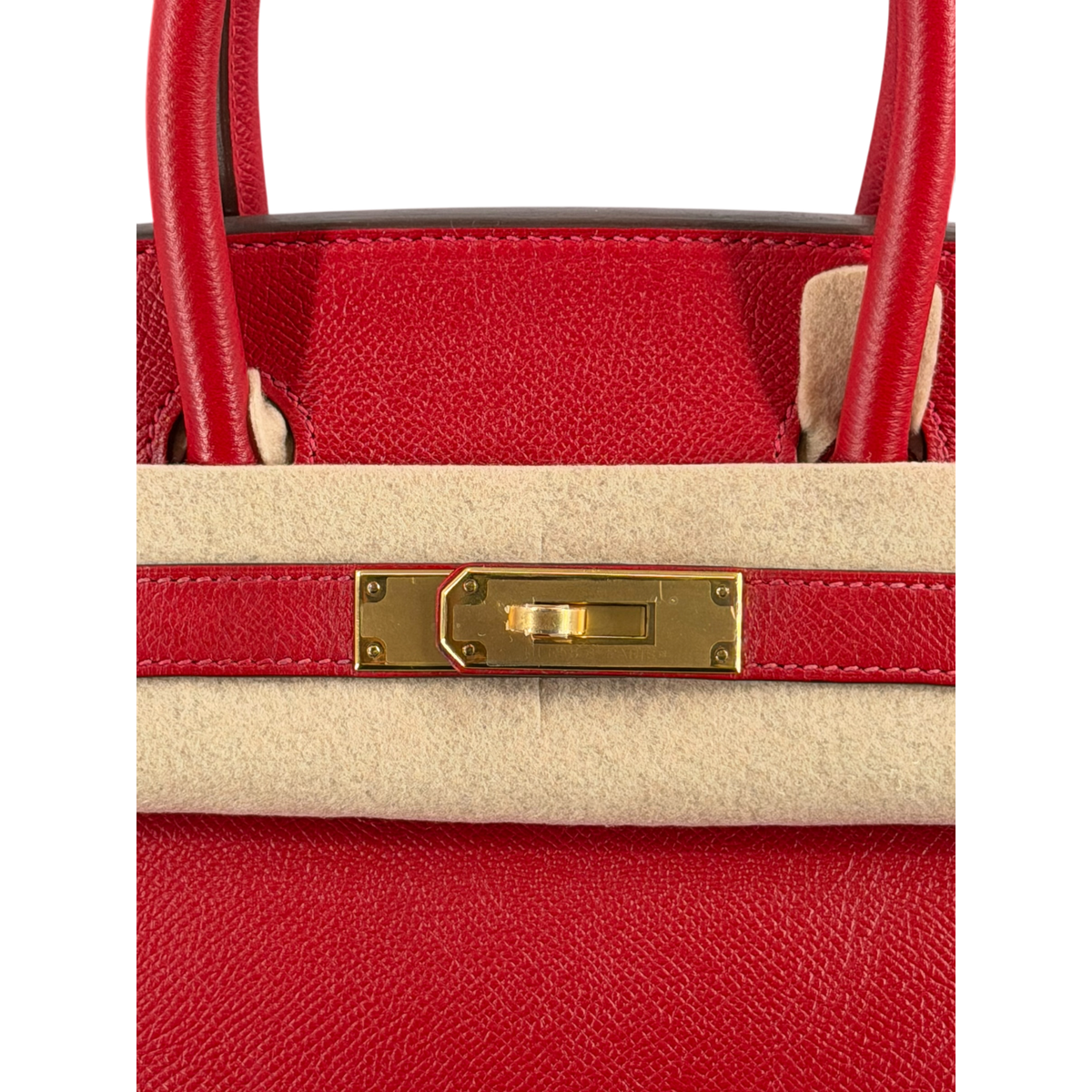 Birkin 30 Rouge Casaque Gold Hardware