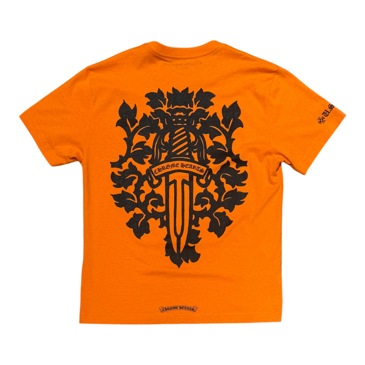 'Vine Dagger' Orange Pocket Tee