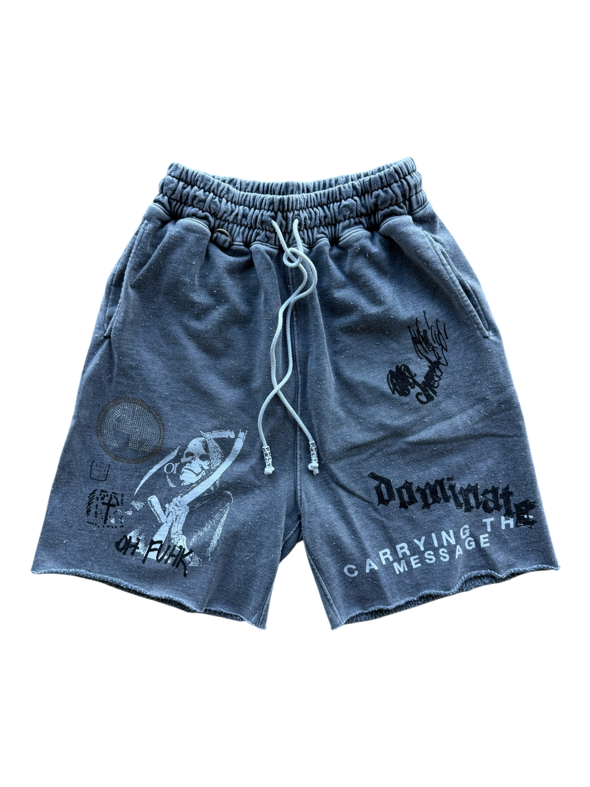 Carrying The Message Sweatshort Grey