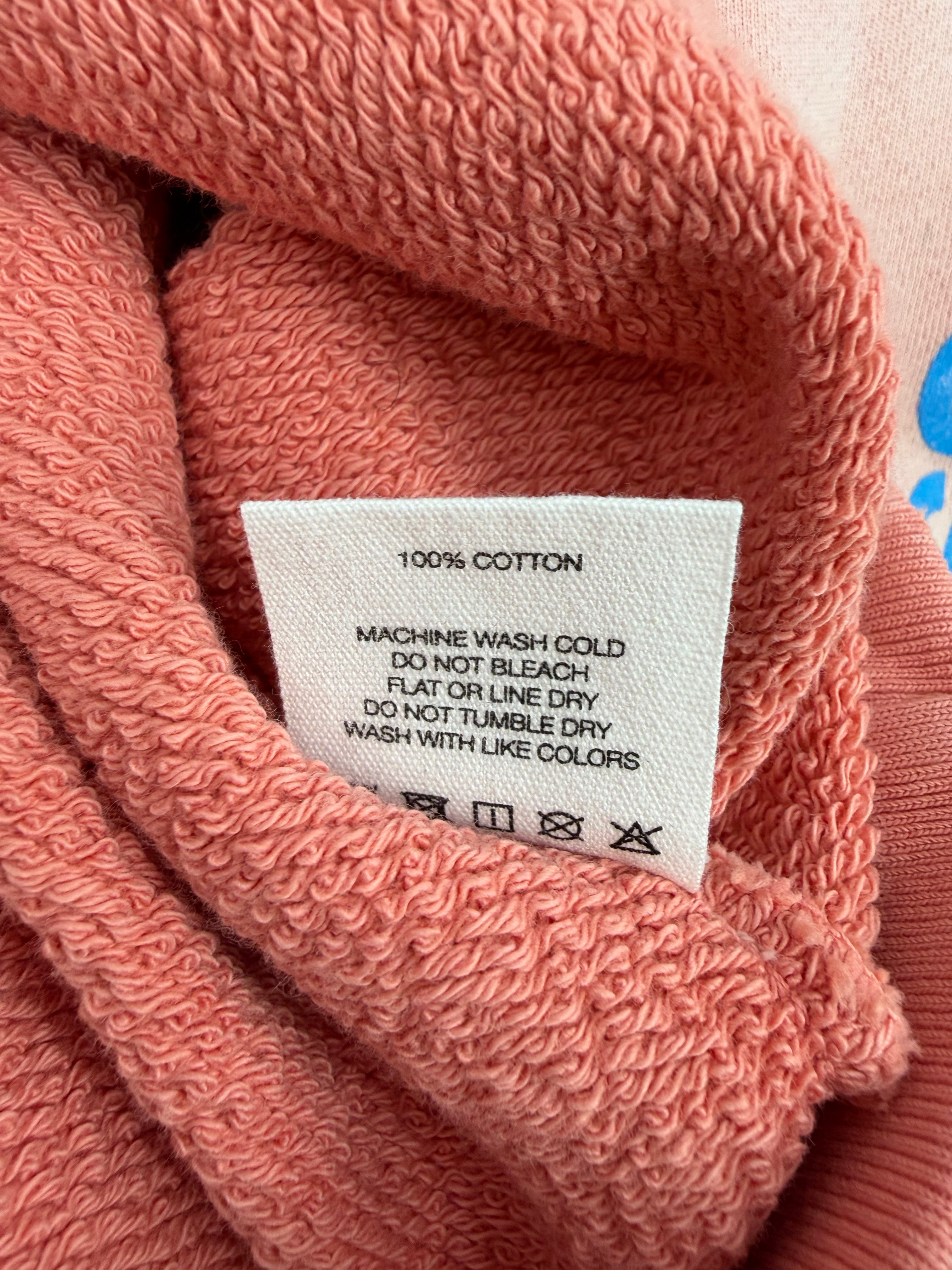 Oki Dog Hooded Sweatshirt Pink