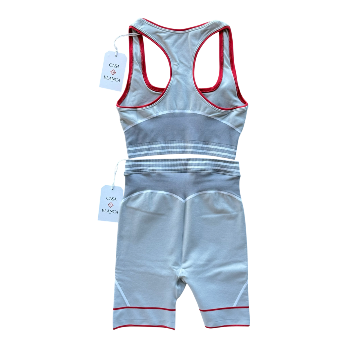 Women's Sports Top & Bottom Set Grey