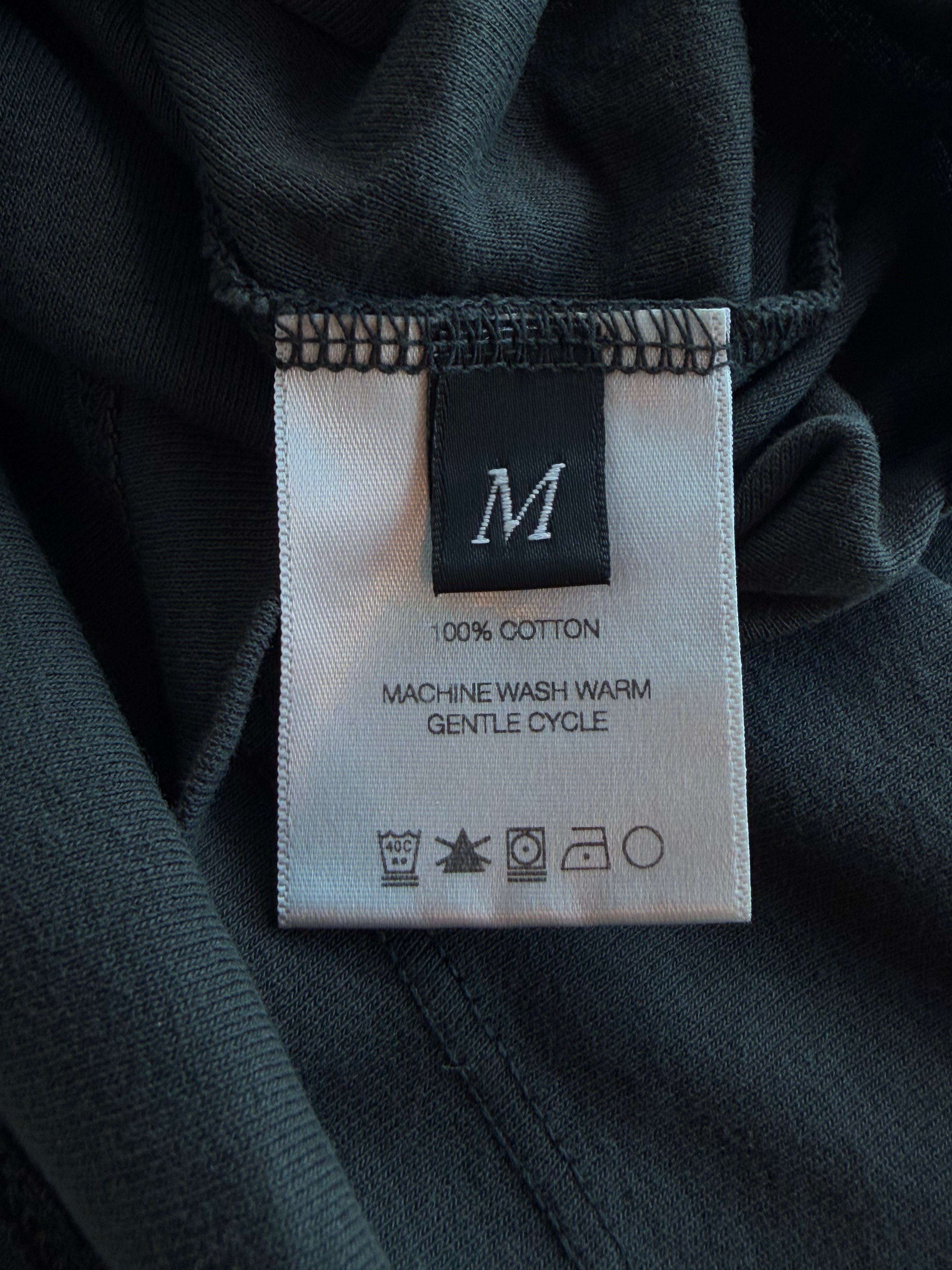 Serge Raglan Washed Black Tee