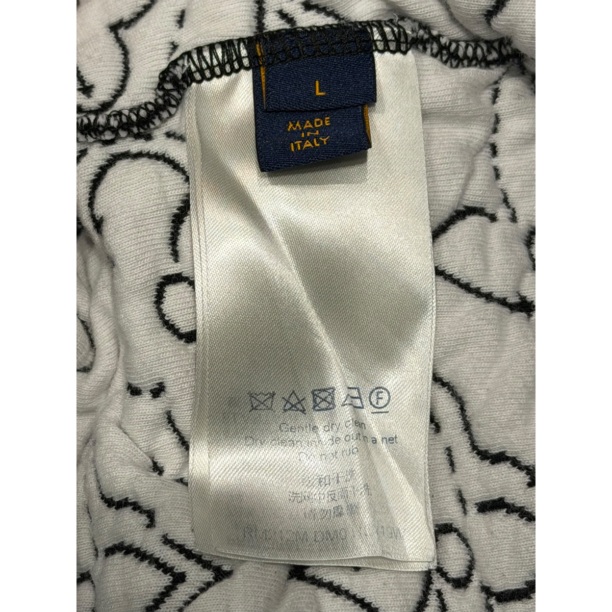LV x NBA Black Floral Print Shorts