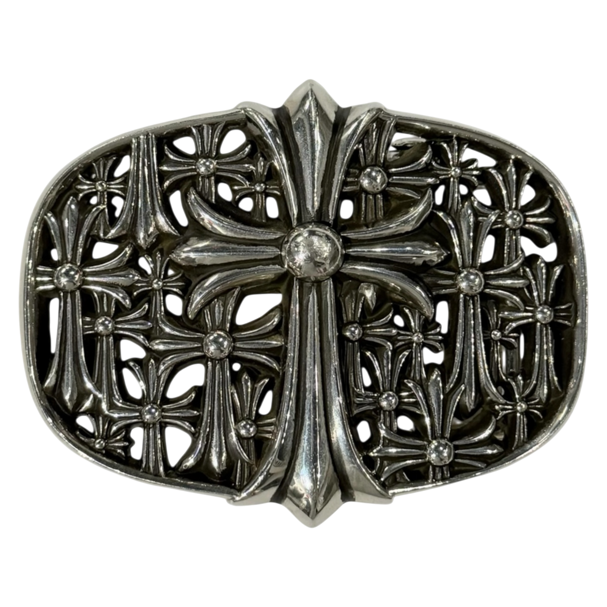 Cemetery Cross Belt Buckle