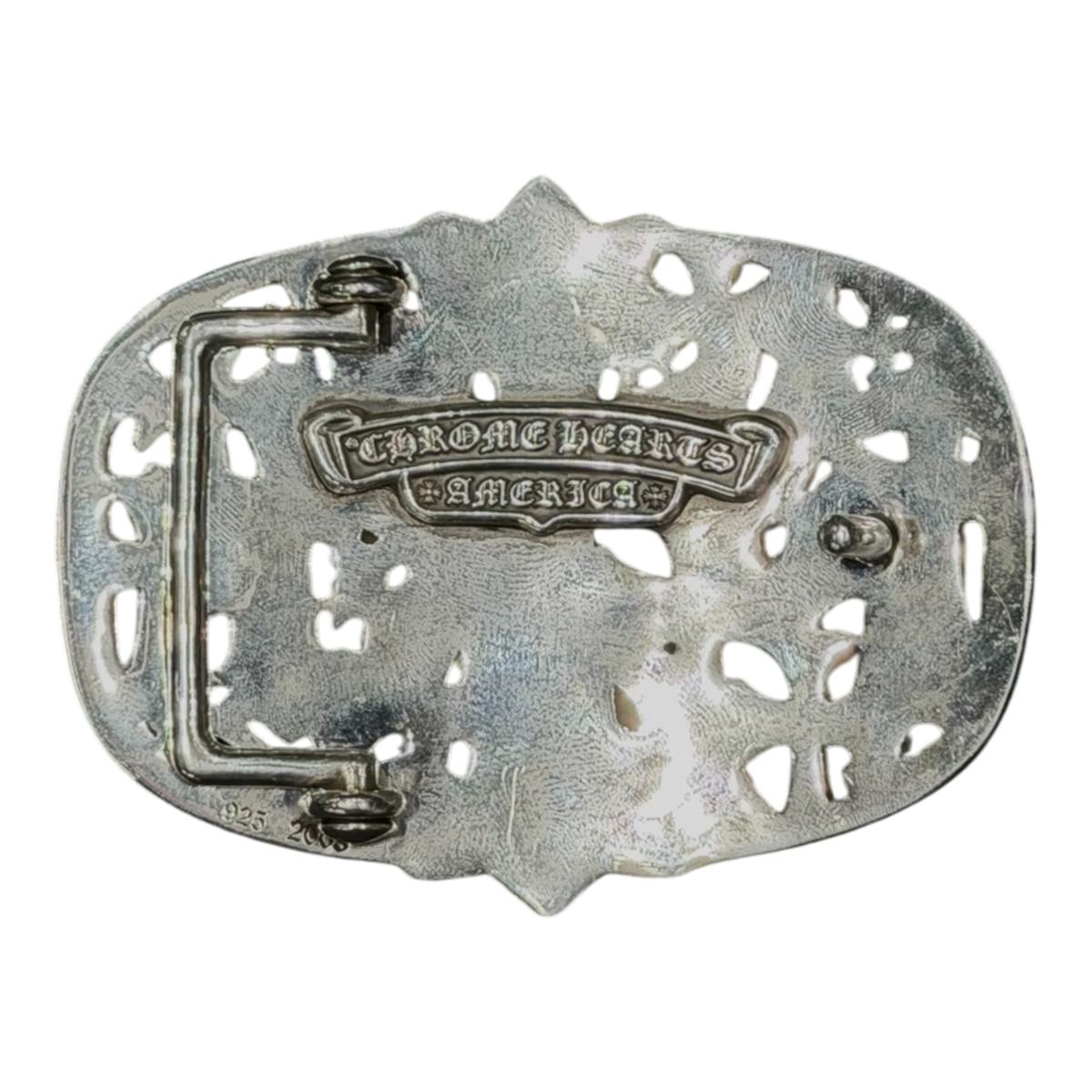 Cemetery Cross Belt Buckle