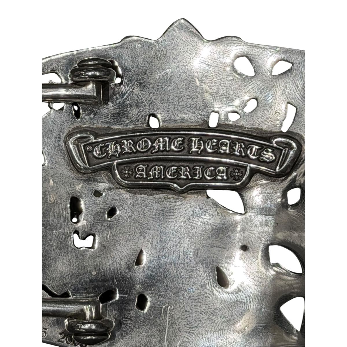 Cemetery Cross Belt Buckle