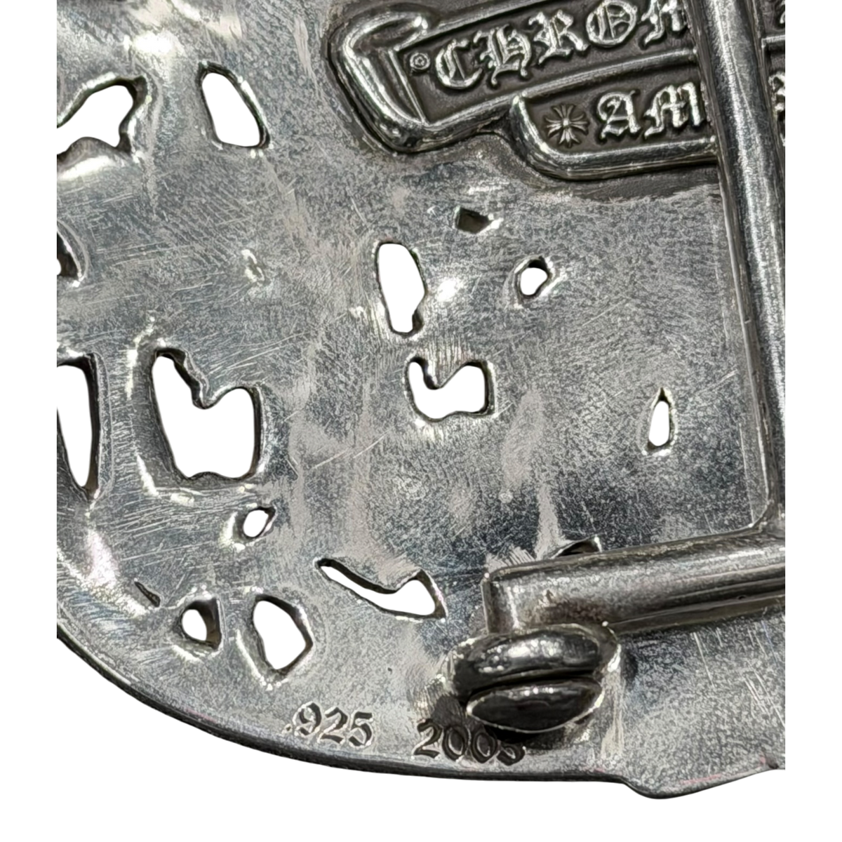 Cemetery Cross Belt Buckle