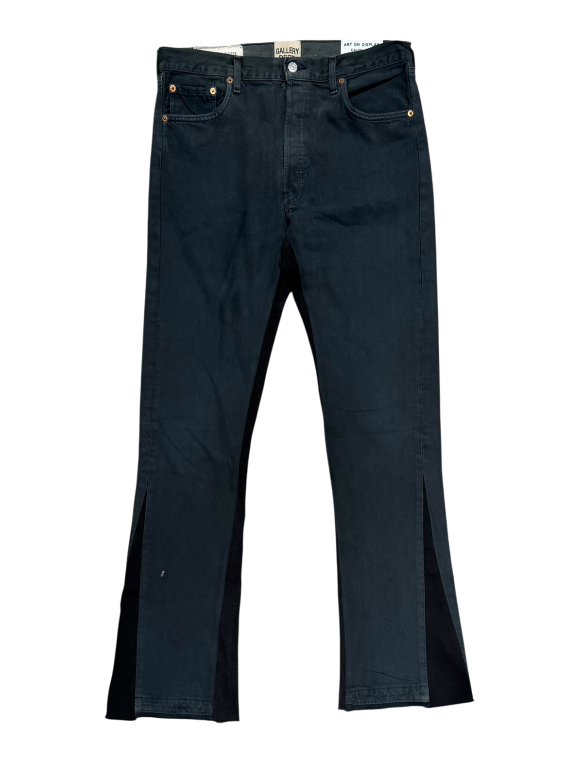 Washed Black LA Flare Jeans