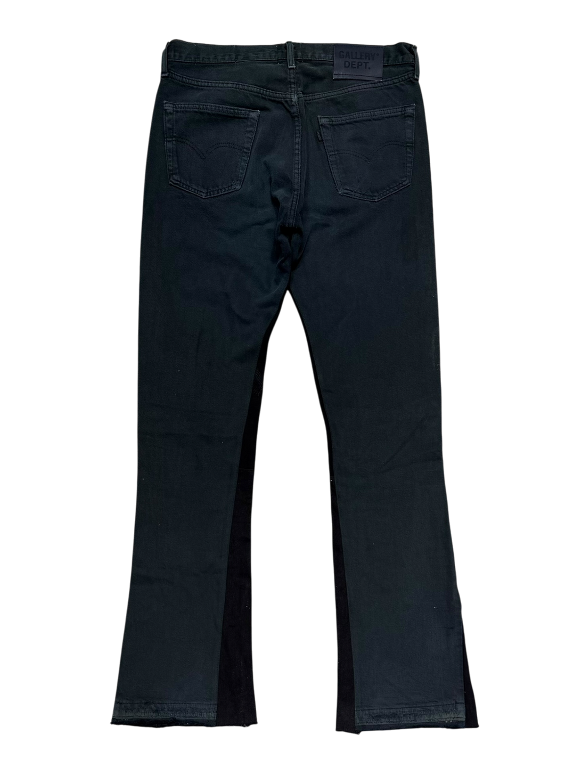 Washed Black LA Flare Jeans