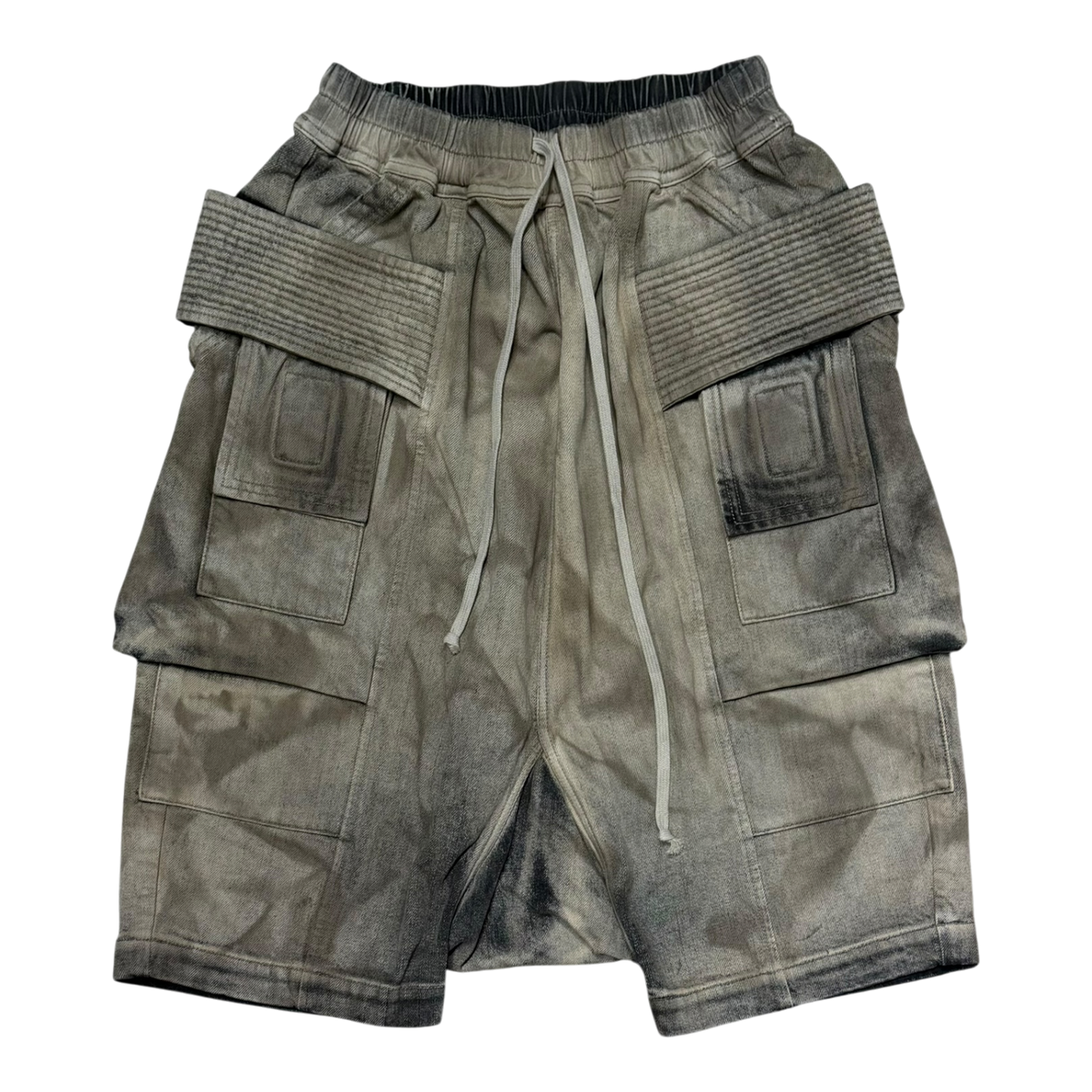 Tan Tower Creatch Cargo Pods Shorts