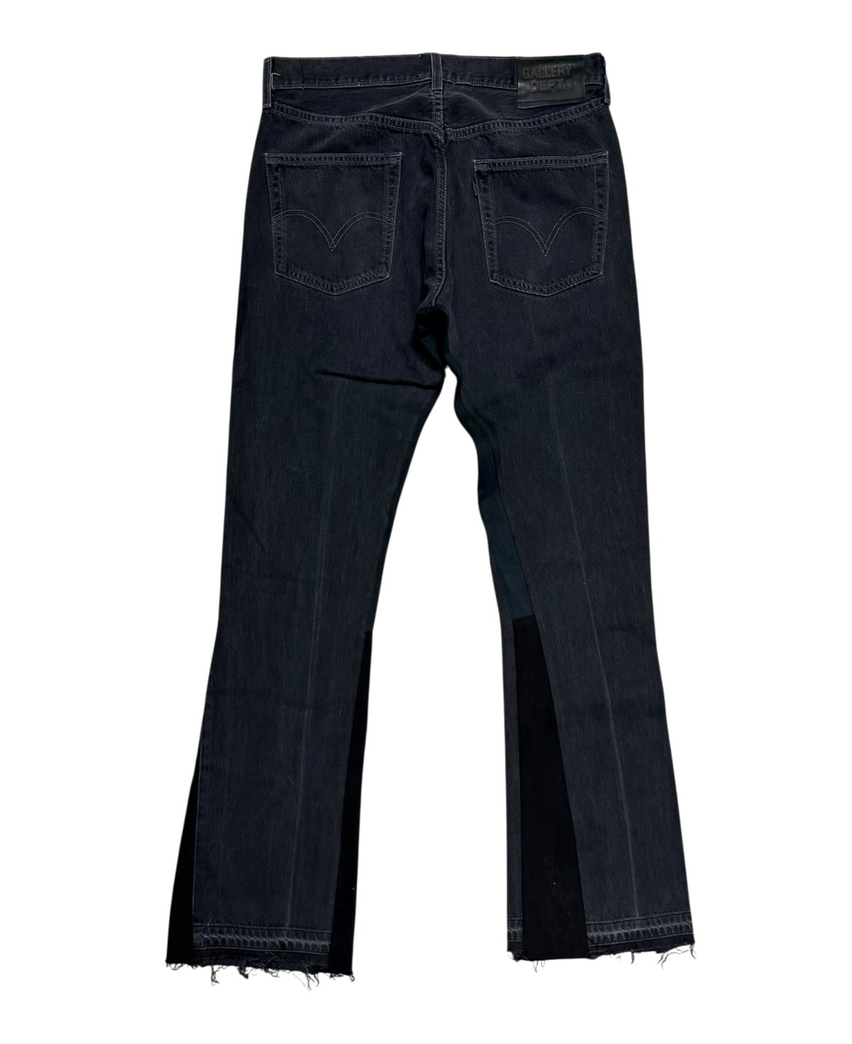Faded Black LA Flare Jeans