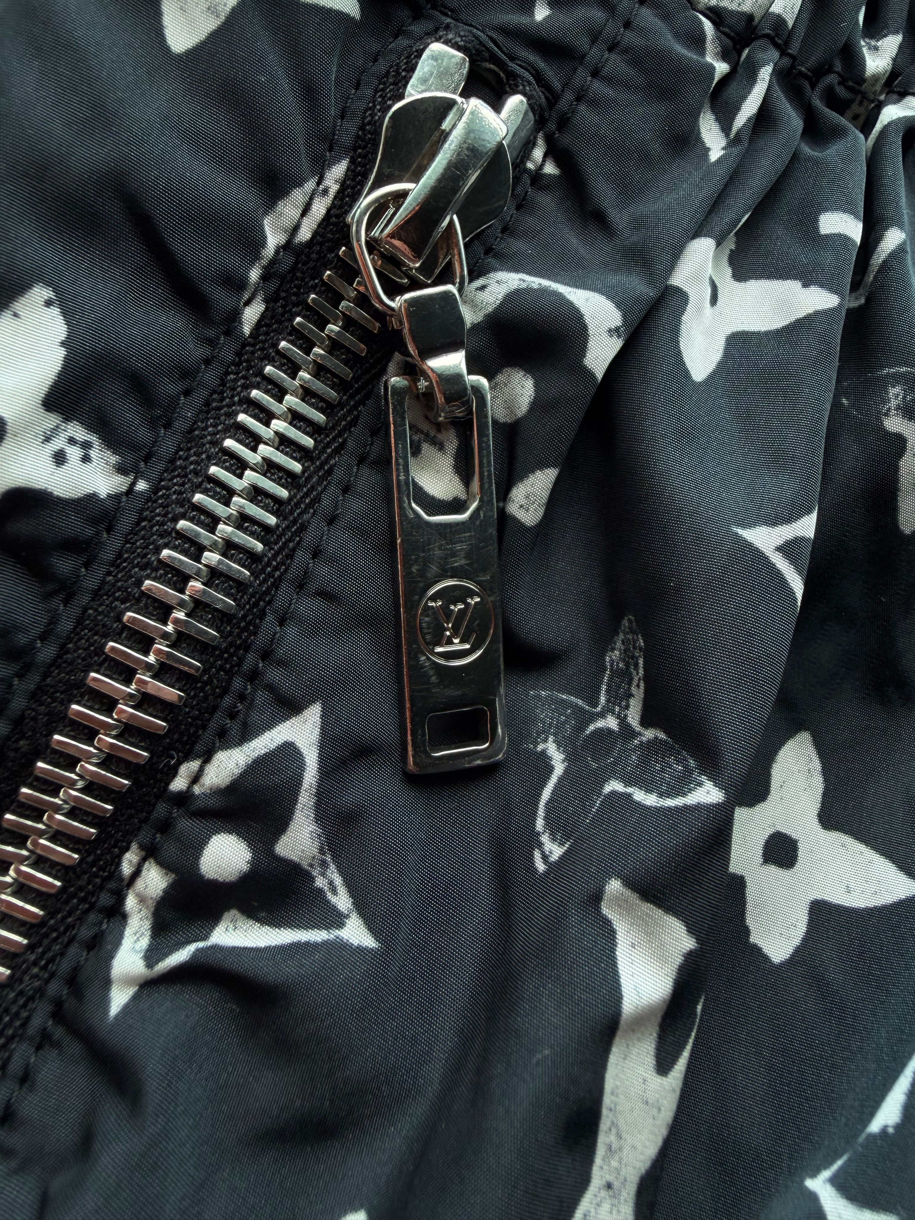 Black & White Monogram Women's Track Pants