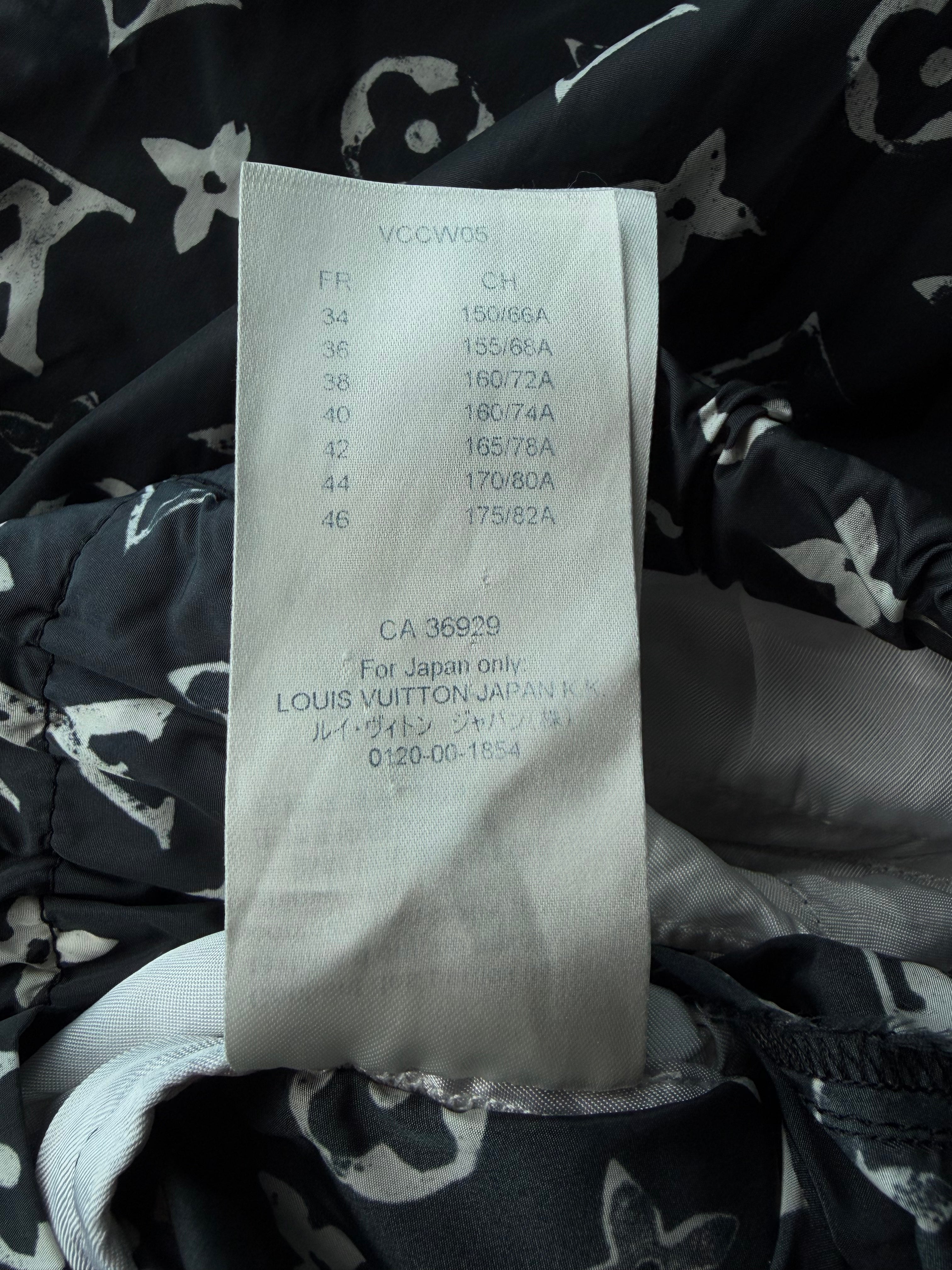 Black & White Monogram Women's Track Pants