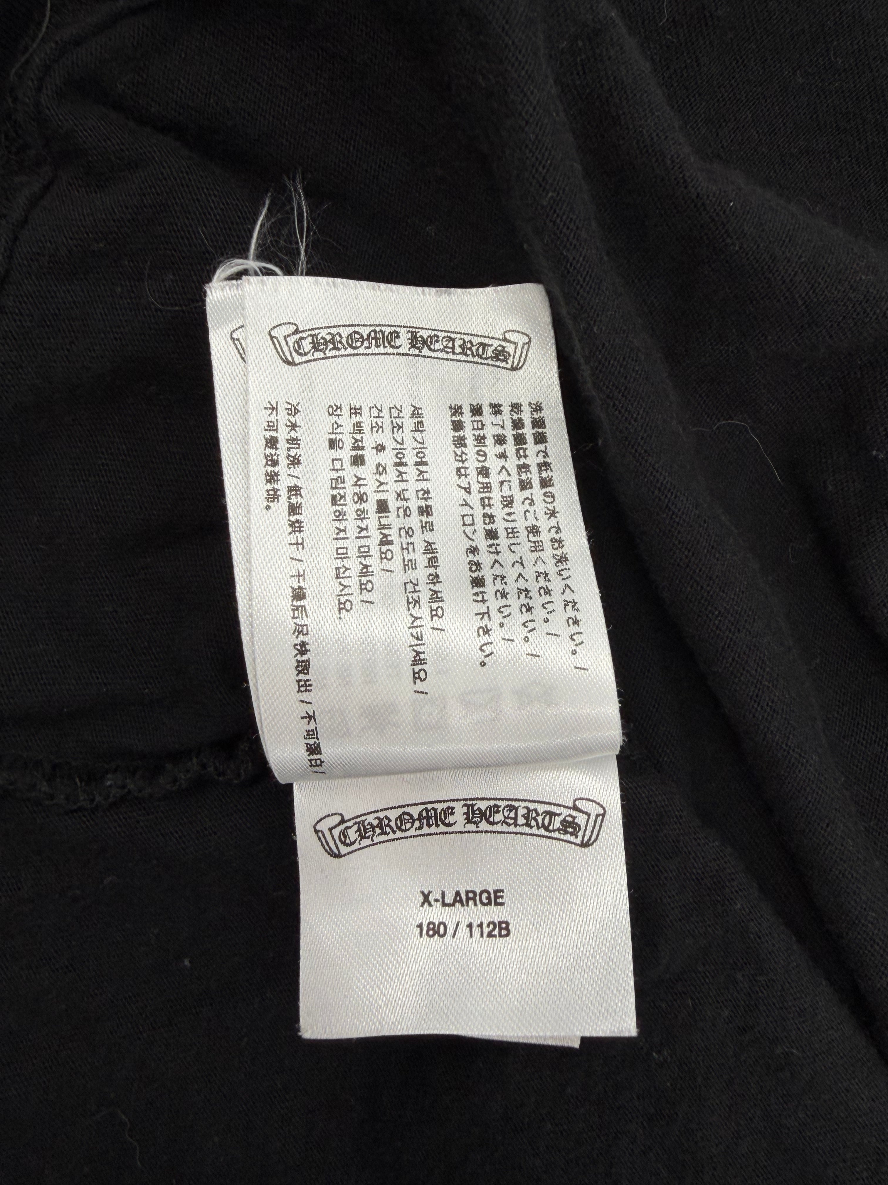 Black Scroll Logo Pocket L/S