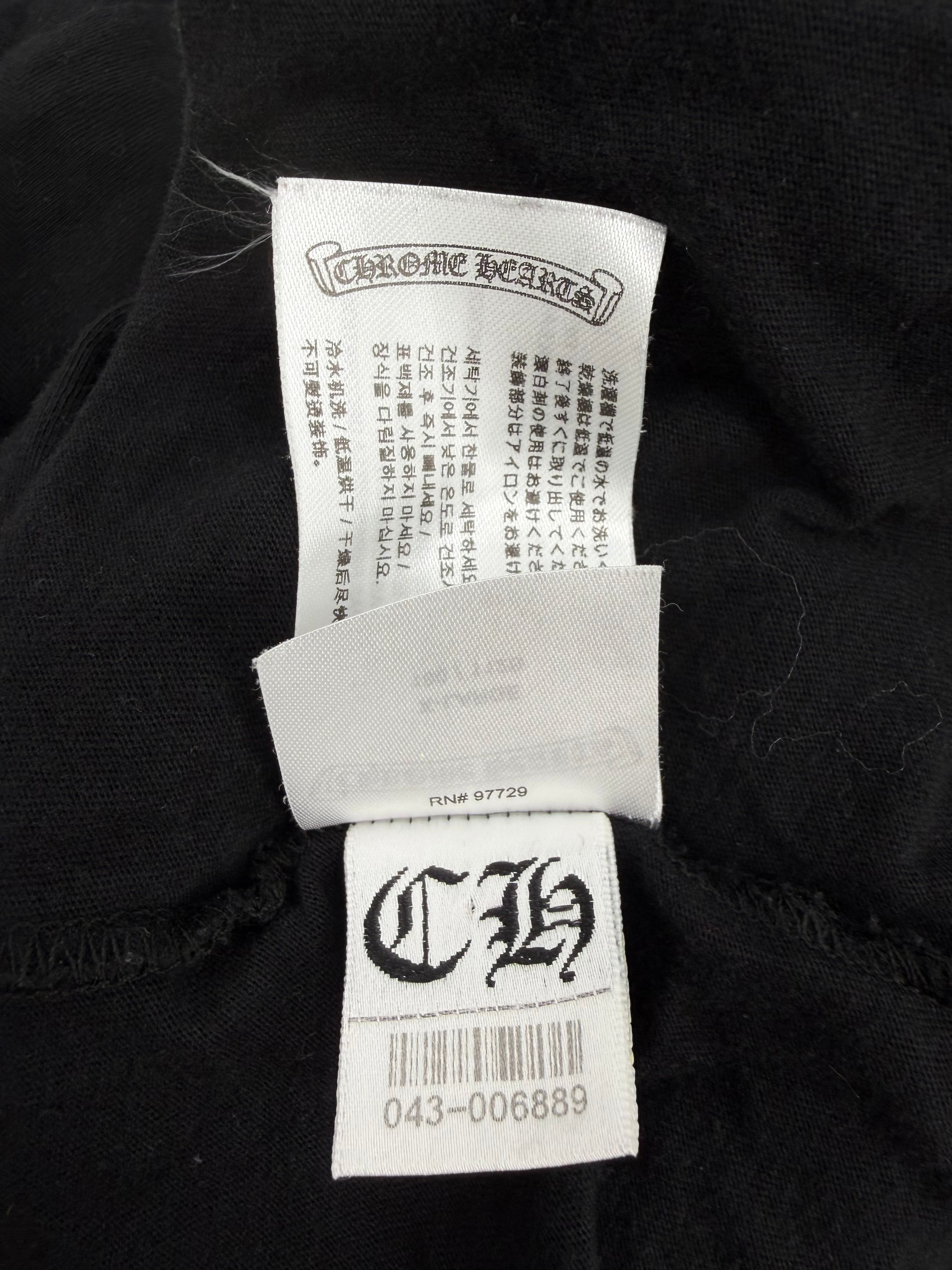Black Scroll Logo Pocket L/S