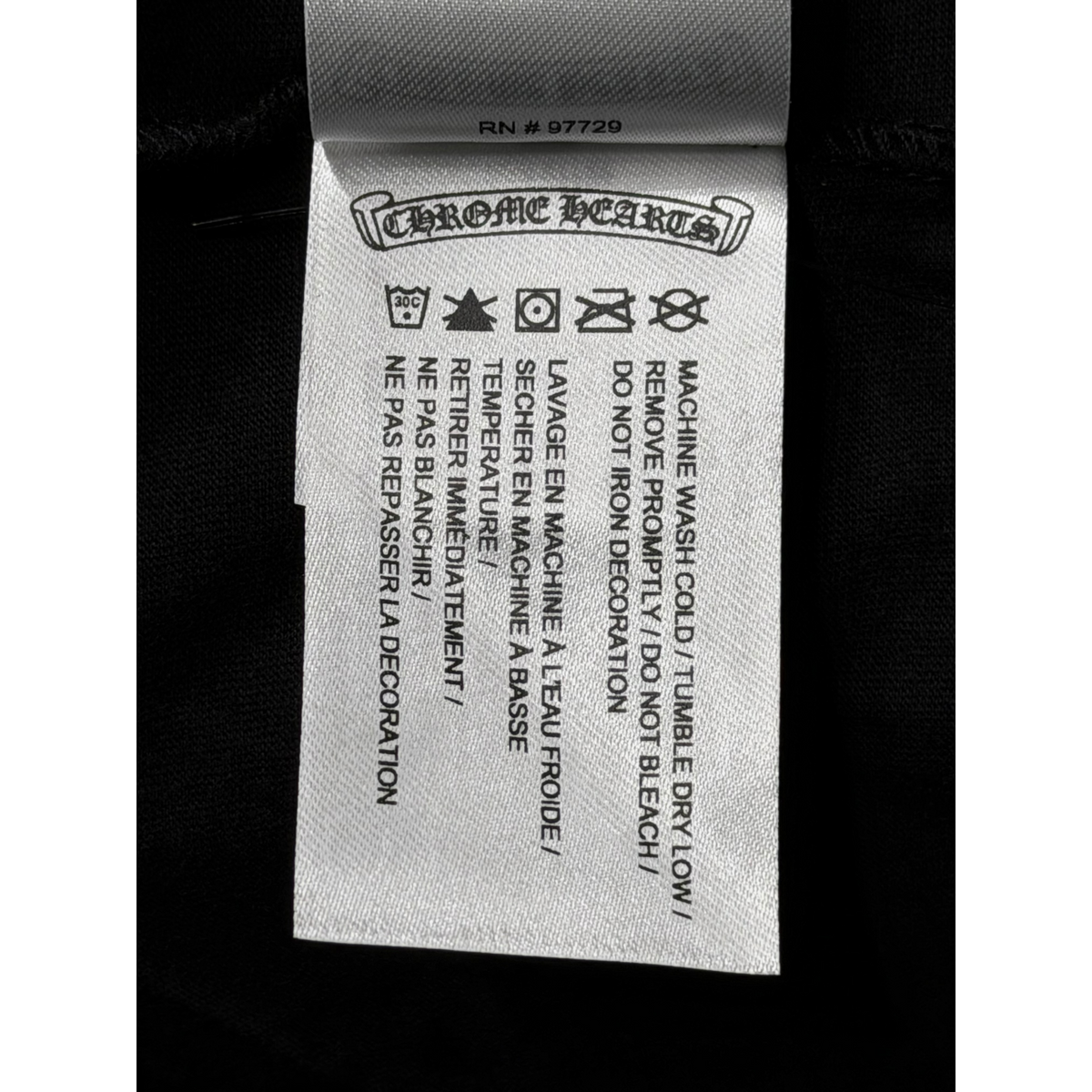 Las Vegas Exclusive Black and White Horseshoe Tee