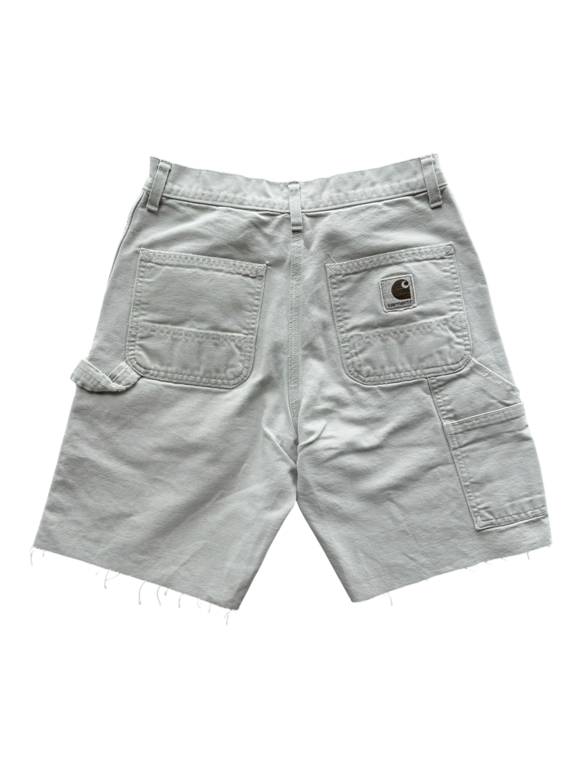 Black Croc & Purple Patch Carpenter Shorts Sand