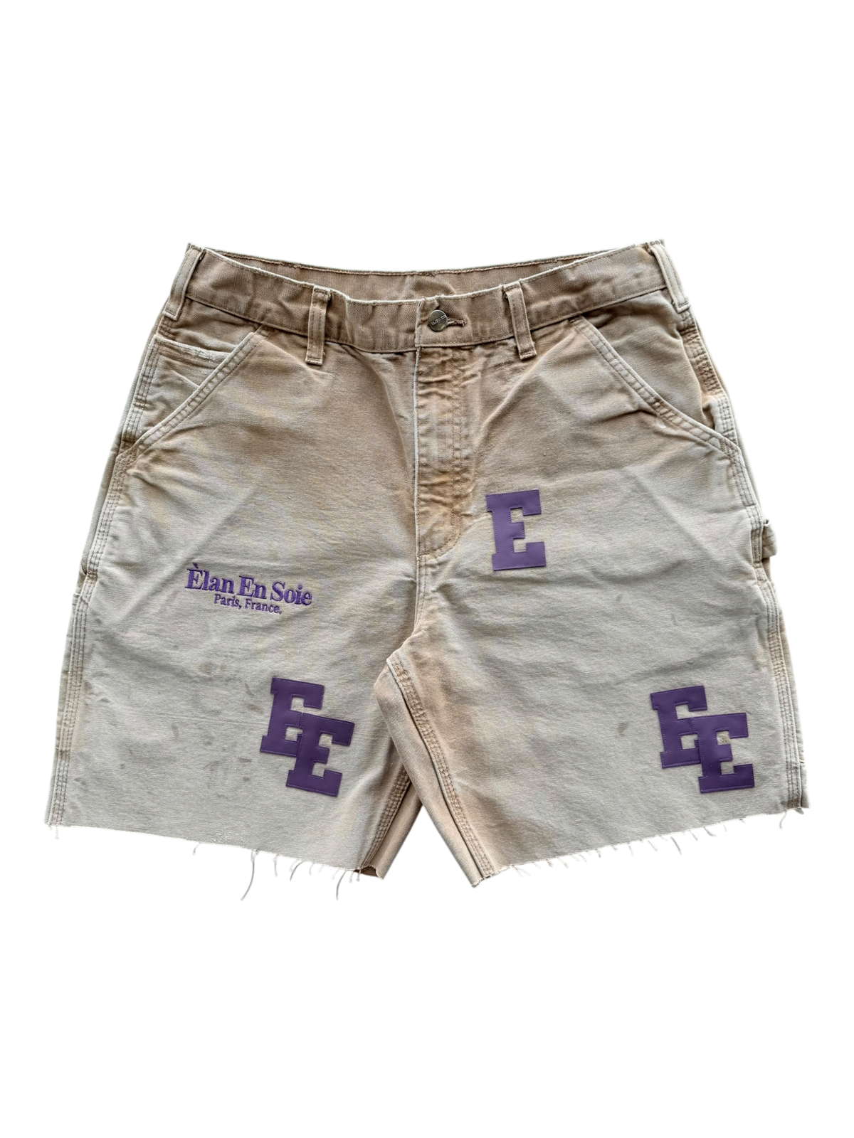 Purple Patch Carpenter Shorts Tan