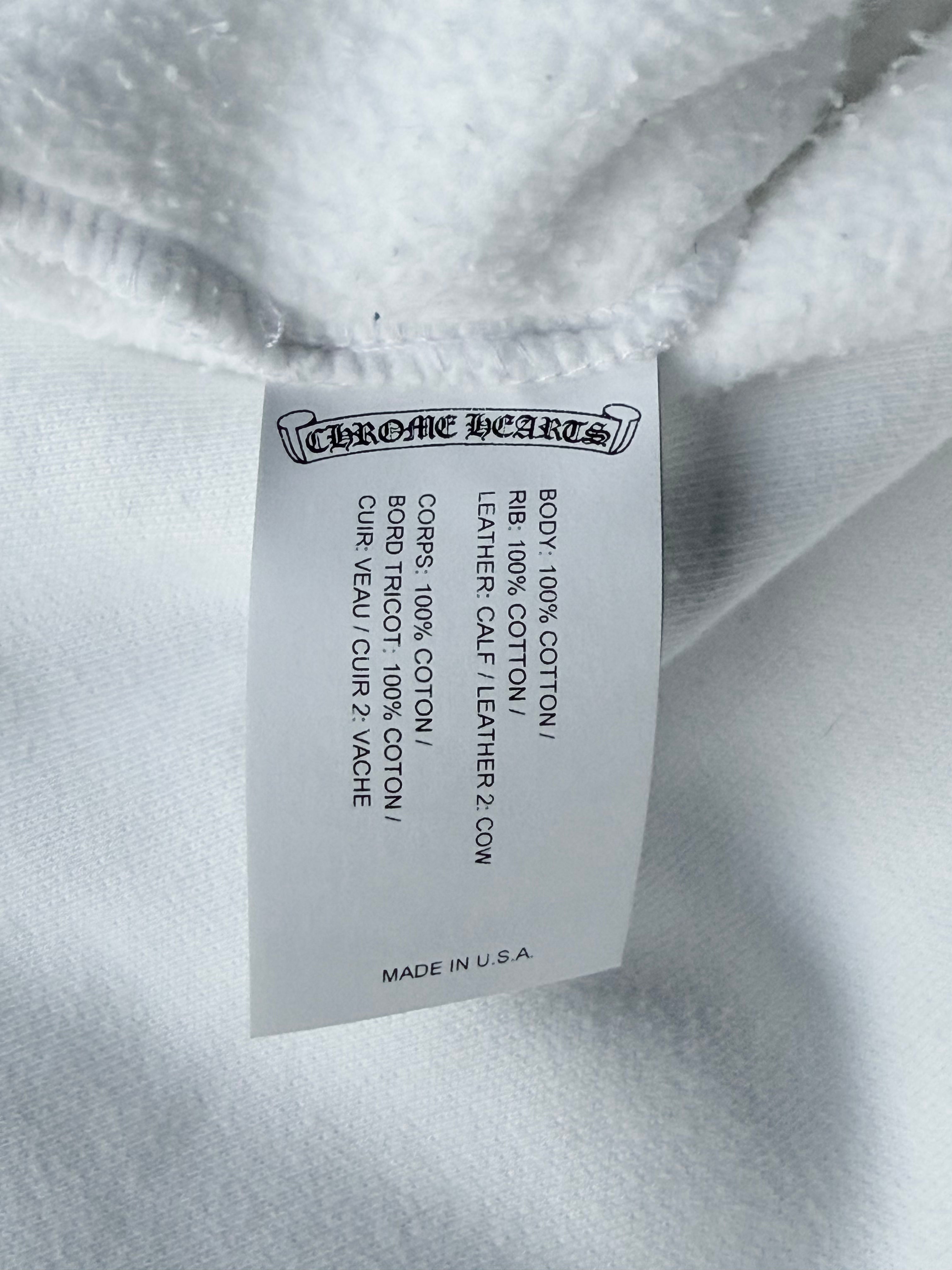Cheetah & White Patent Patch Quarter Zip