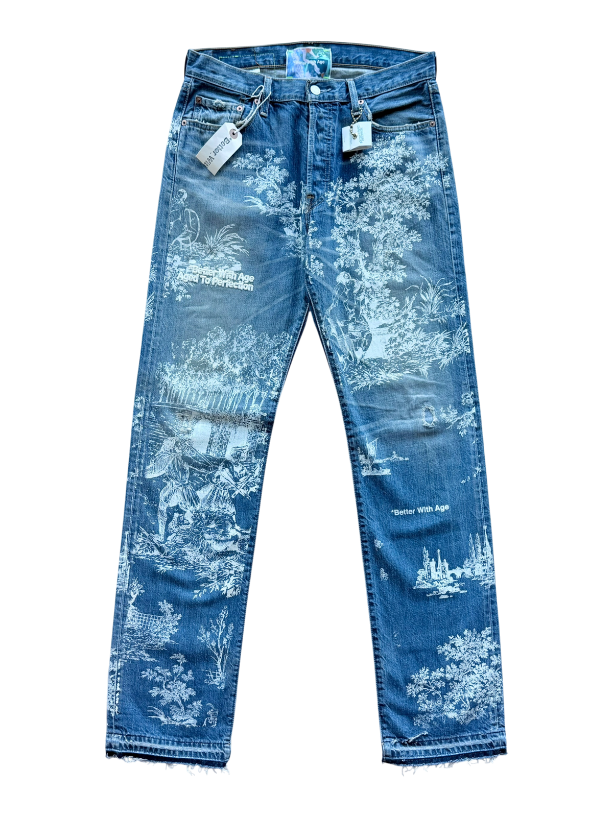 Teresa Blue Denim Pants