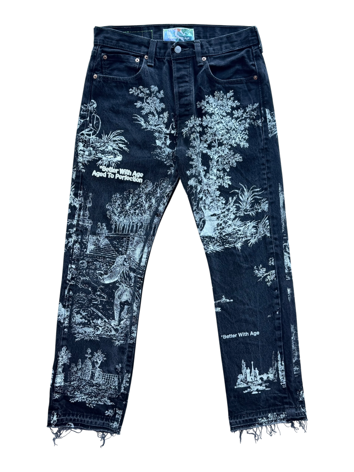 Teresa Black Denim Pants