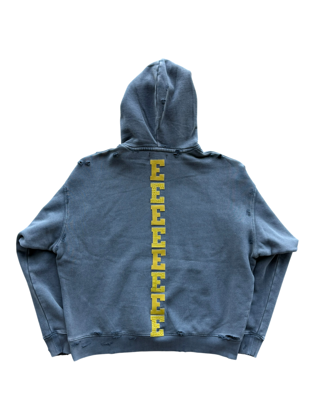 Yellow Croc & Yellow Spine Patch Hoodie