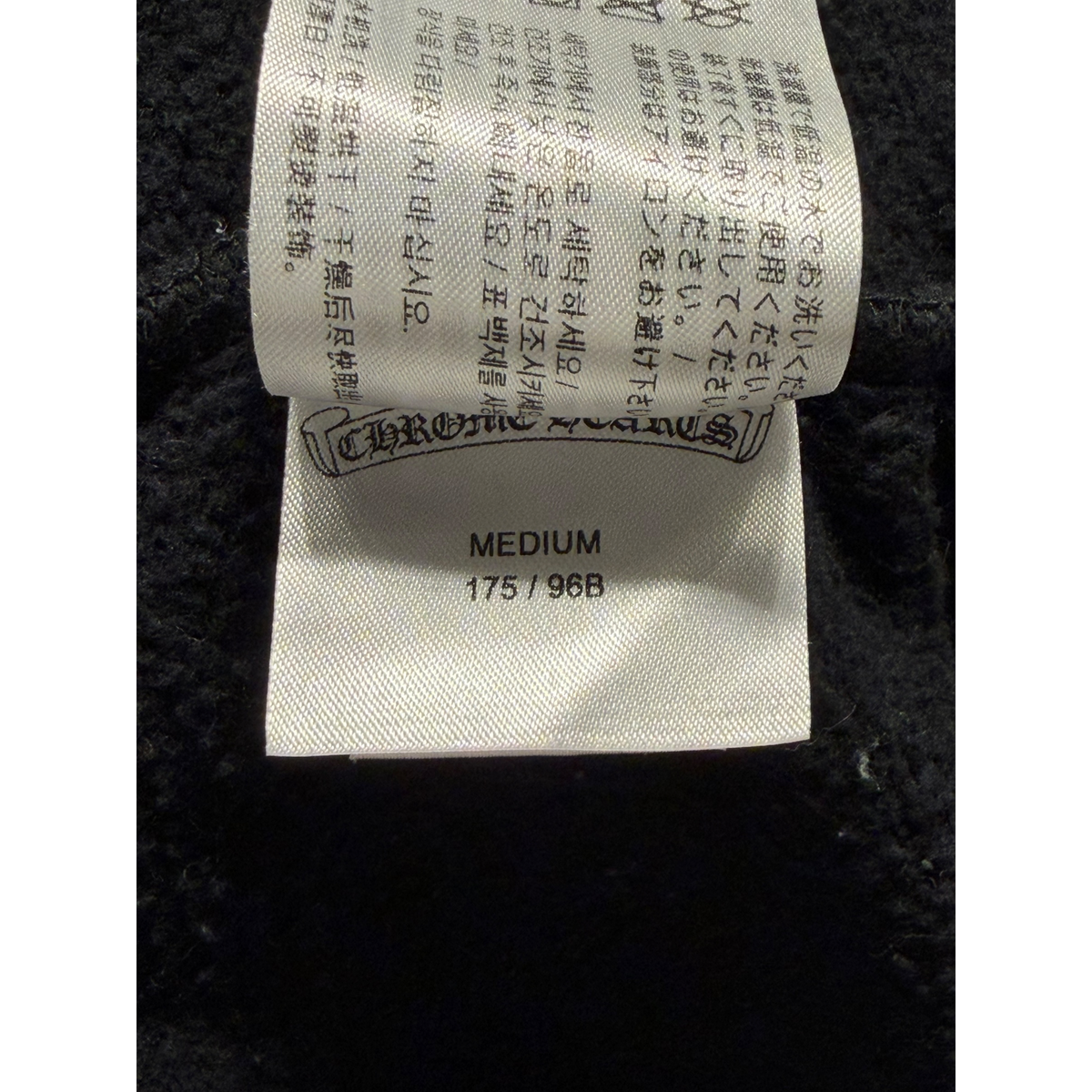 Chrome Hearts Black Red Cross Hoodie