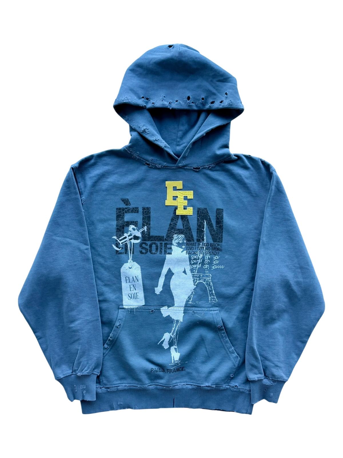 Tourist Yellow Croc & Yellow Patch Hoodie