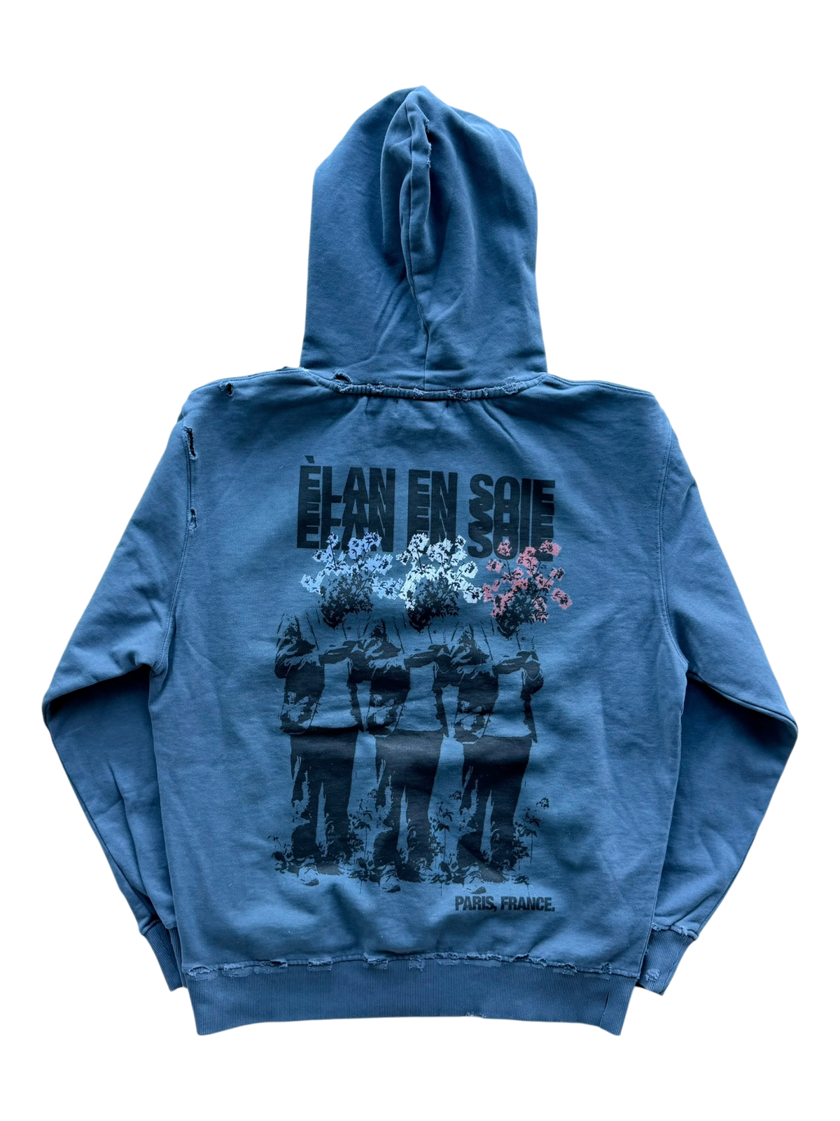 Bloom Baby Blue Patch Hoodie