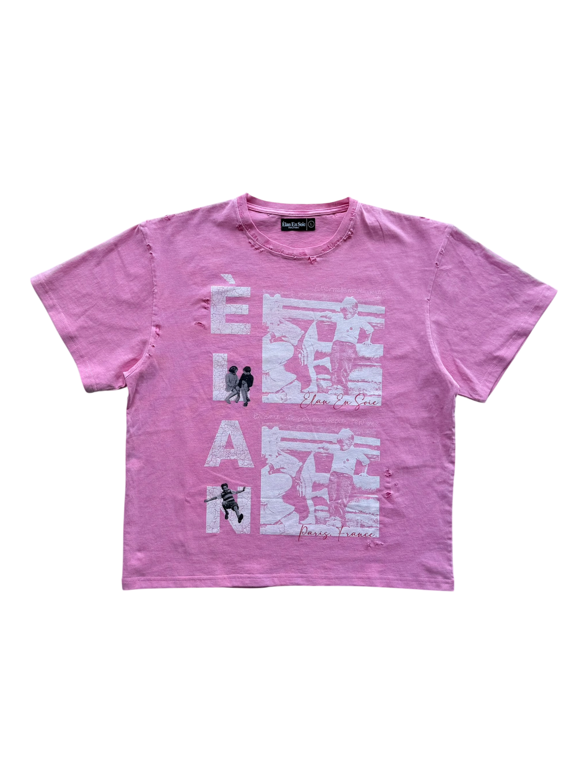 Forever Young Distressed Tee