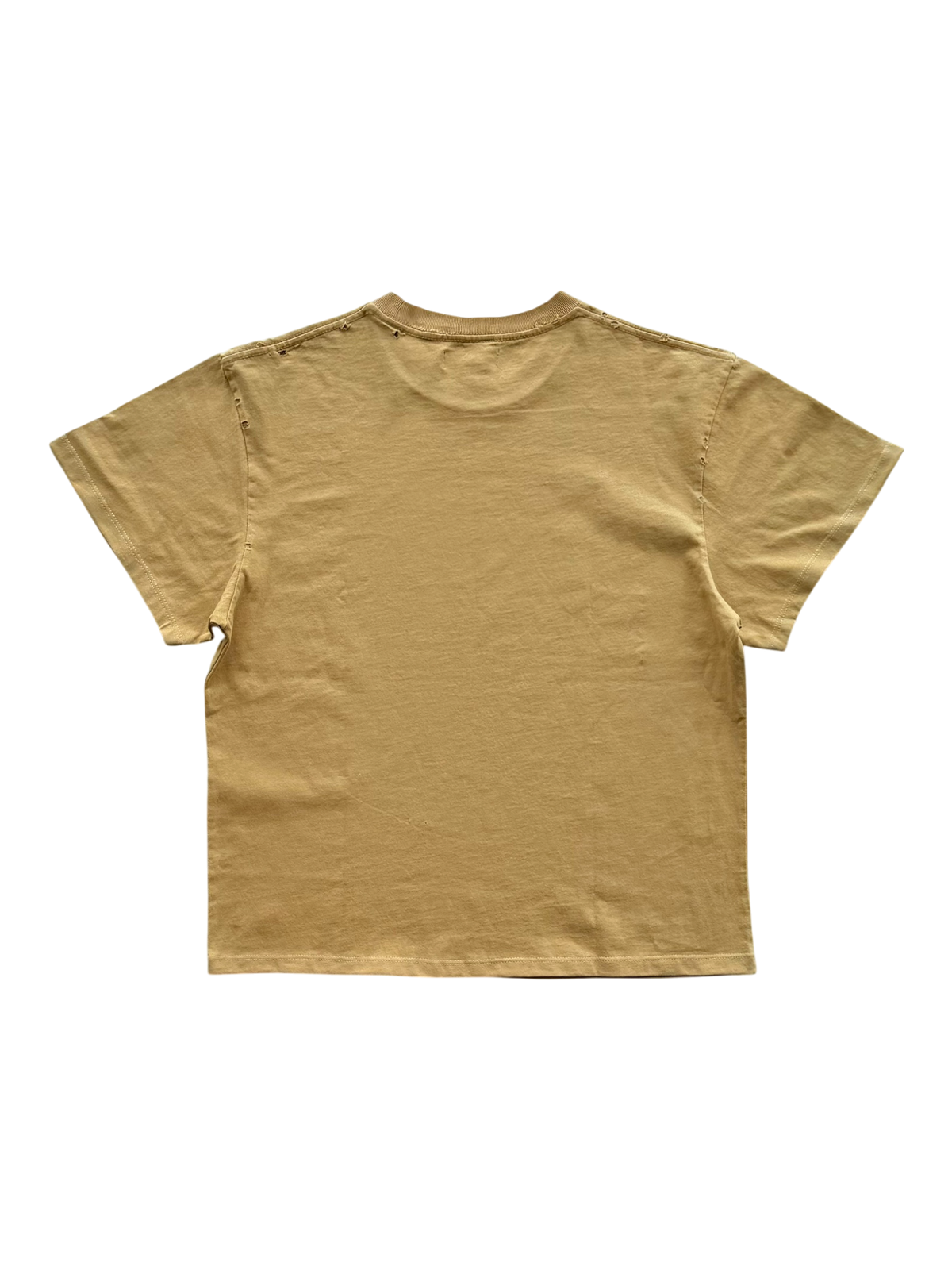 Boat Life Distressed Tee Yellow