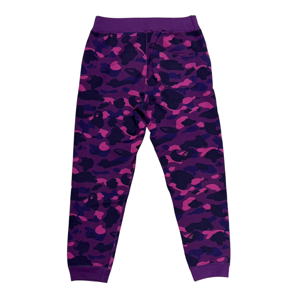 Purple Camo Shark Face Sweatpants