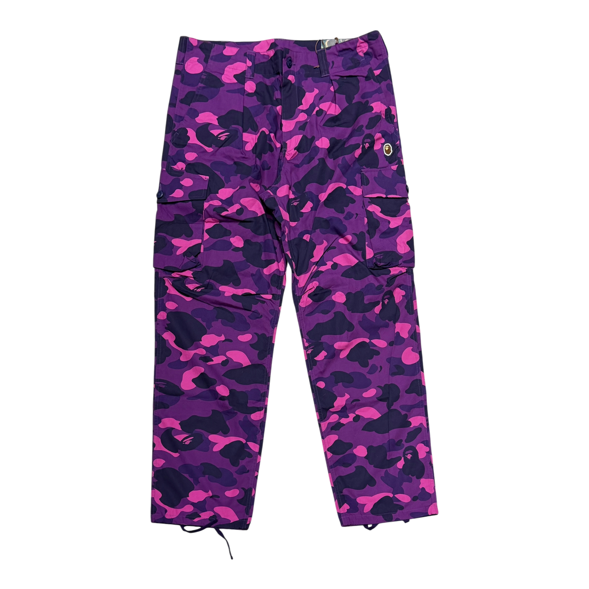 Purple Camo Cargo Pants