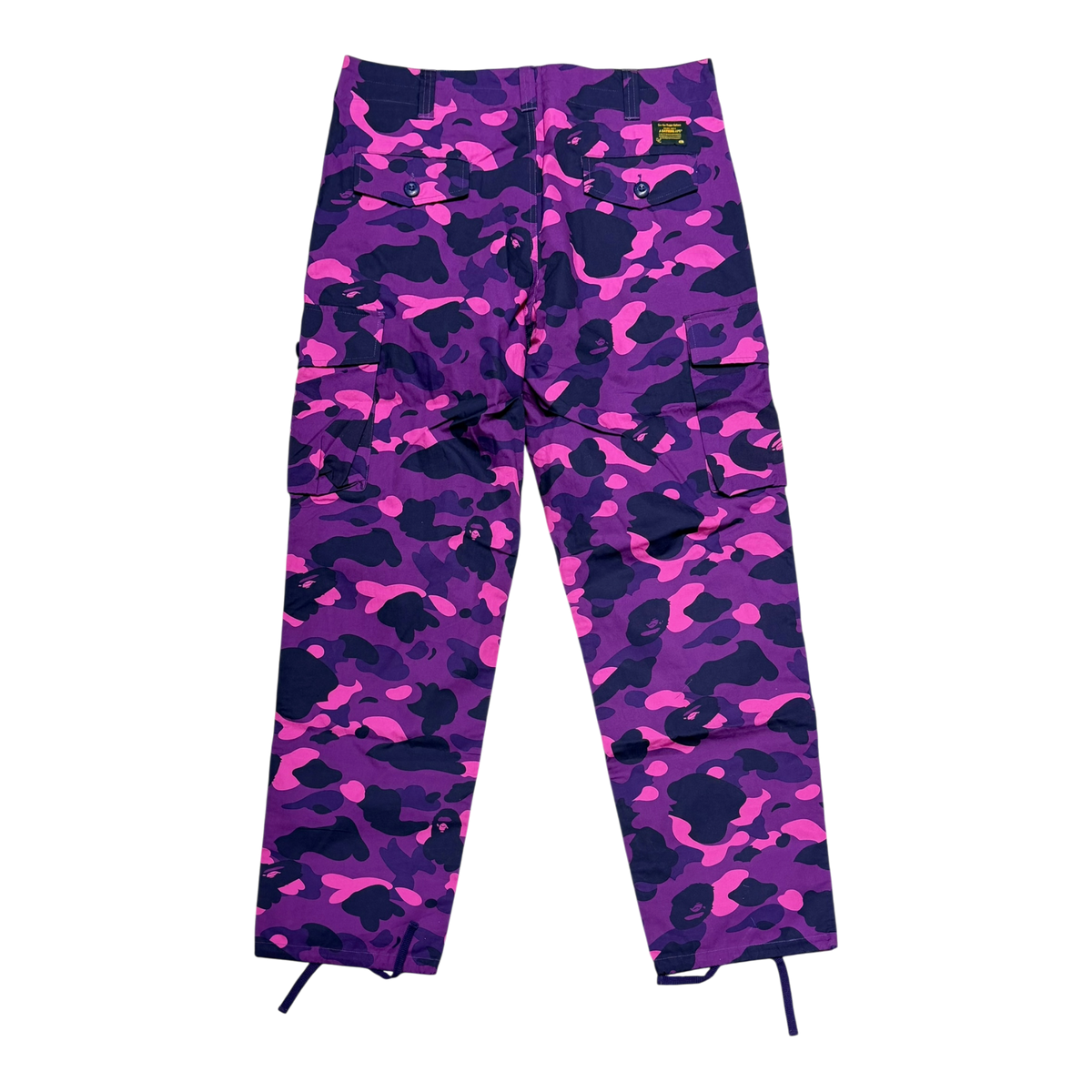Purple Camo Cargo Pants