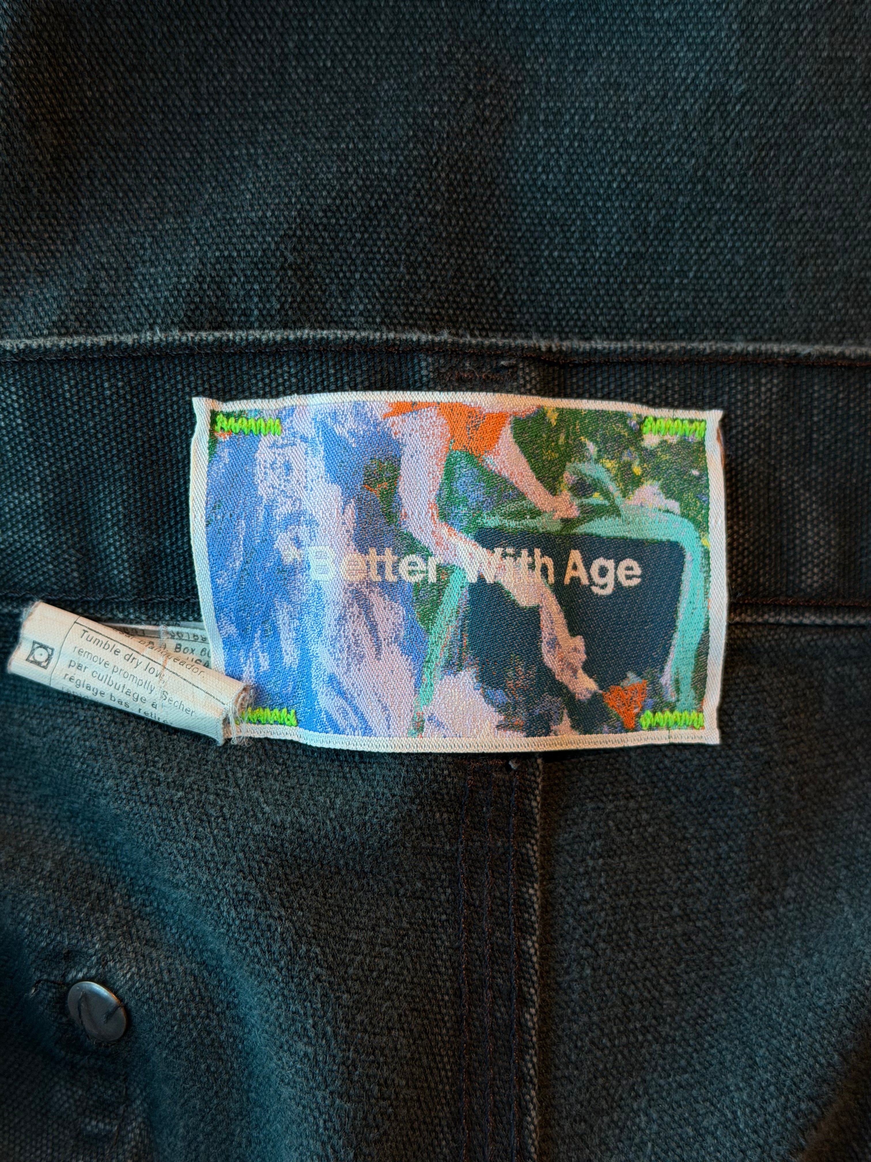 Looks Like You Double Knee Trouser Green