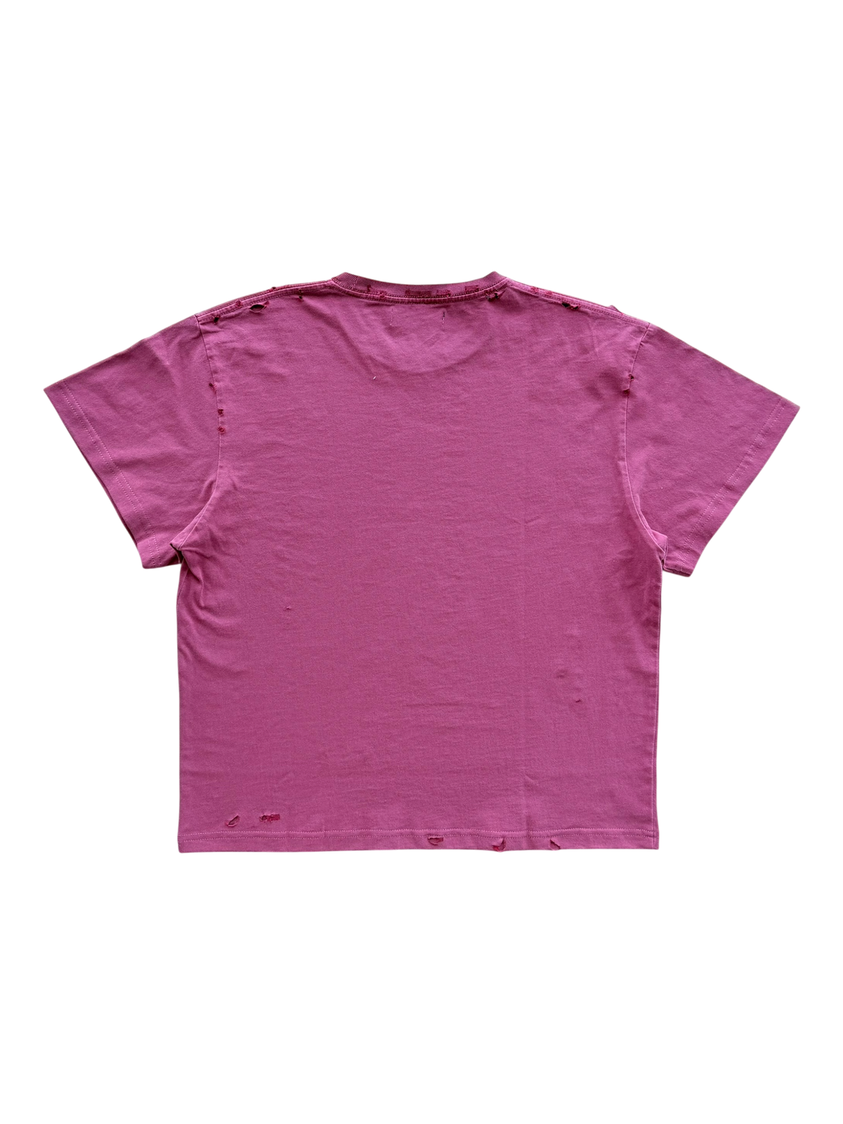 Baby Saint Distressed Tee Red