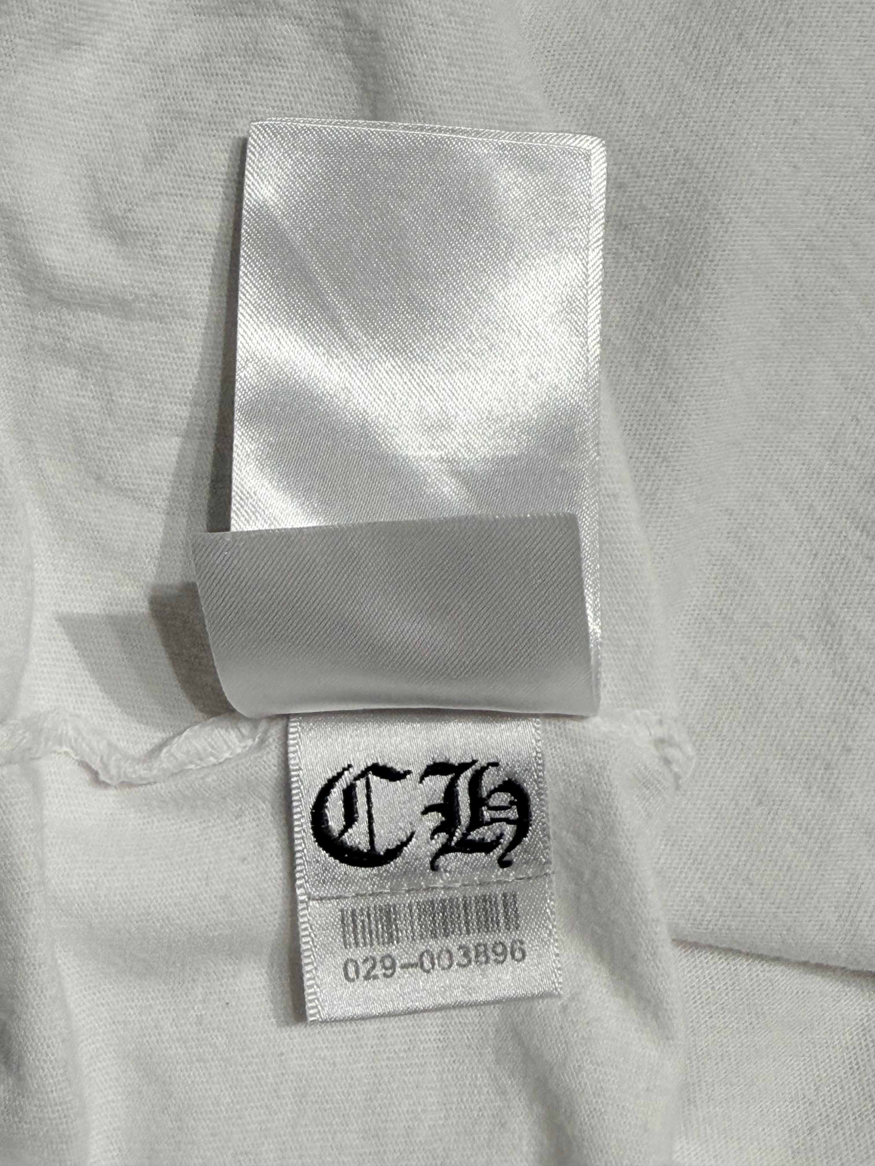 Red Plus Cross Hollywood White Longsleeve Tee