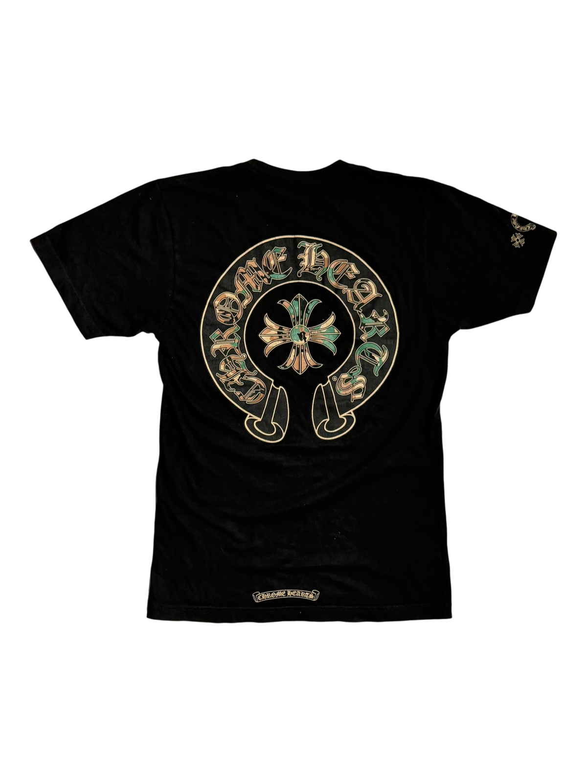 Horseshoe Logo Pocket Tee Black Camo
